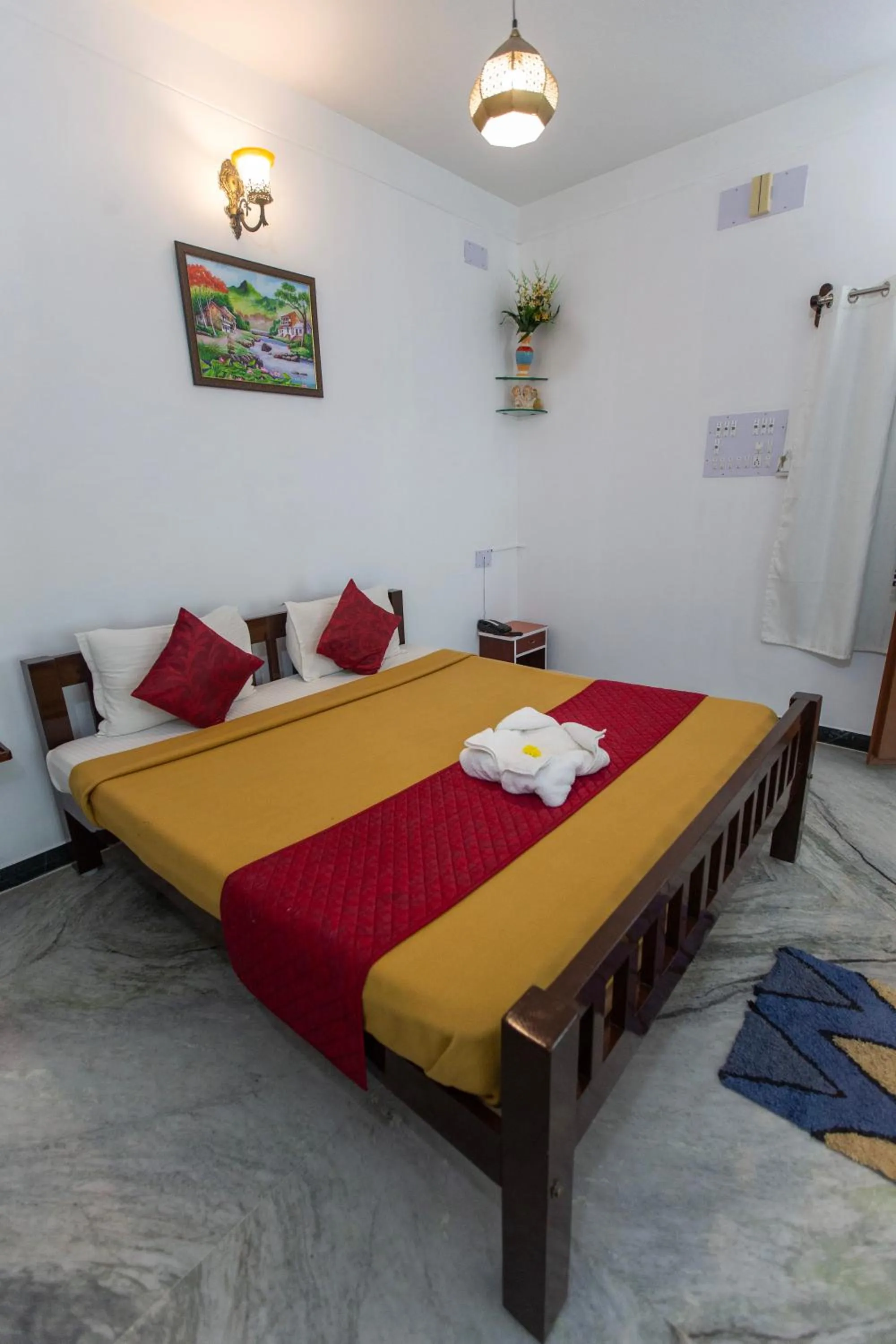 Bed in Sunflower Villa