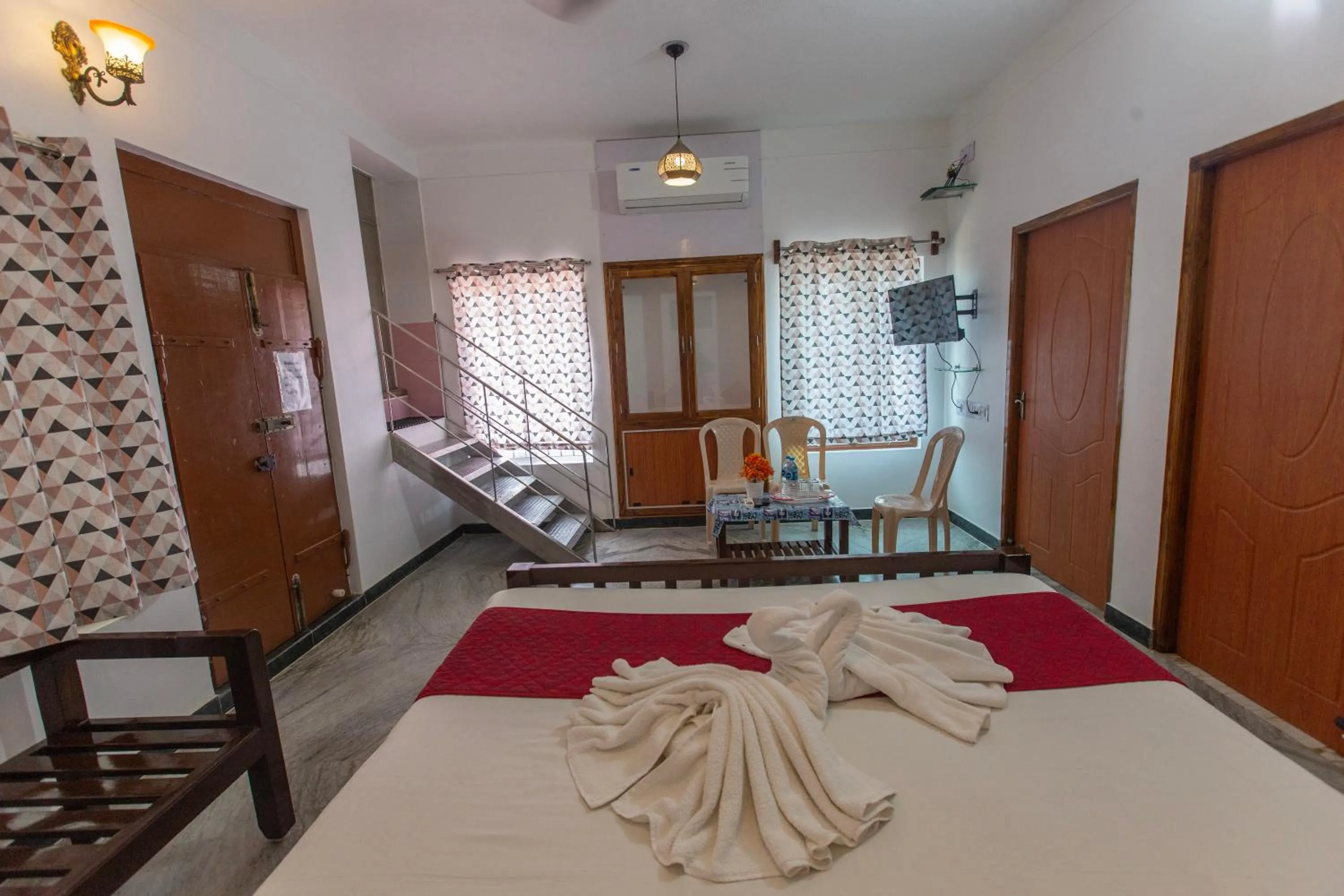 Bed in Sunflower Villa