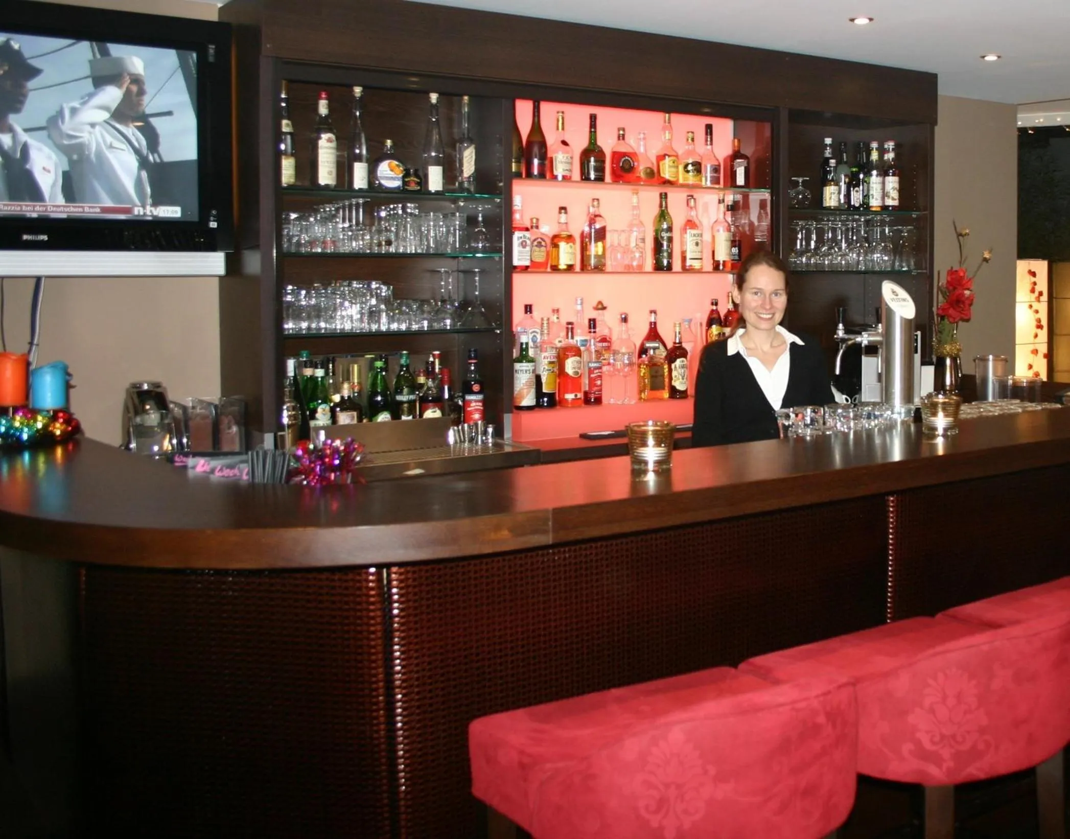 Lounge or bar in Astralis Hotel Domizil