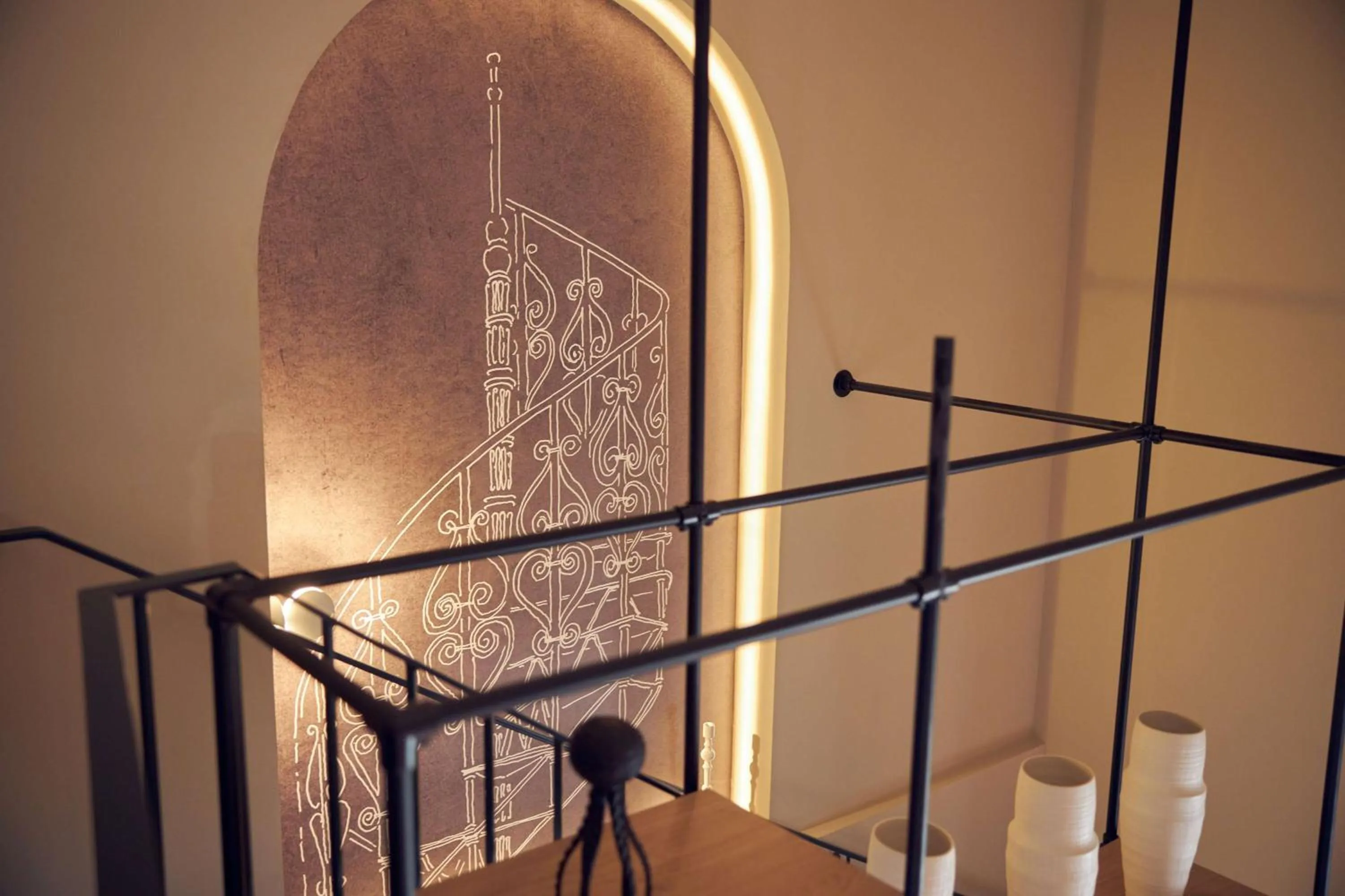 Living room in Wasserturm Hotel Cologne, Curio Collection by Hilton