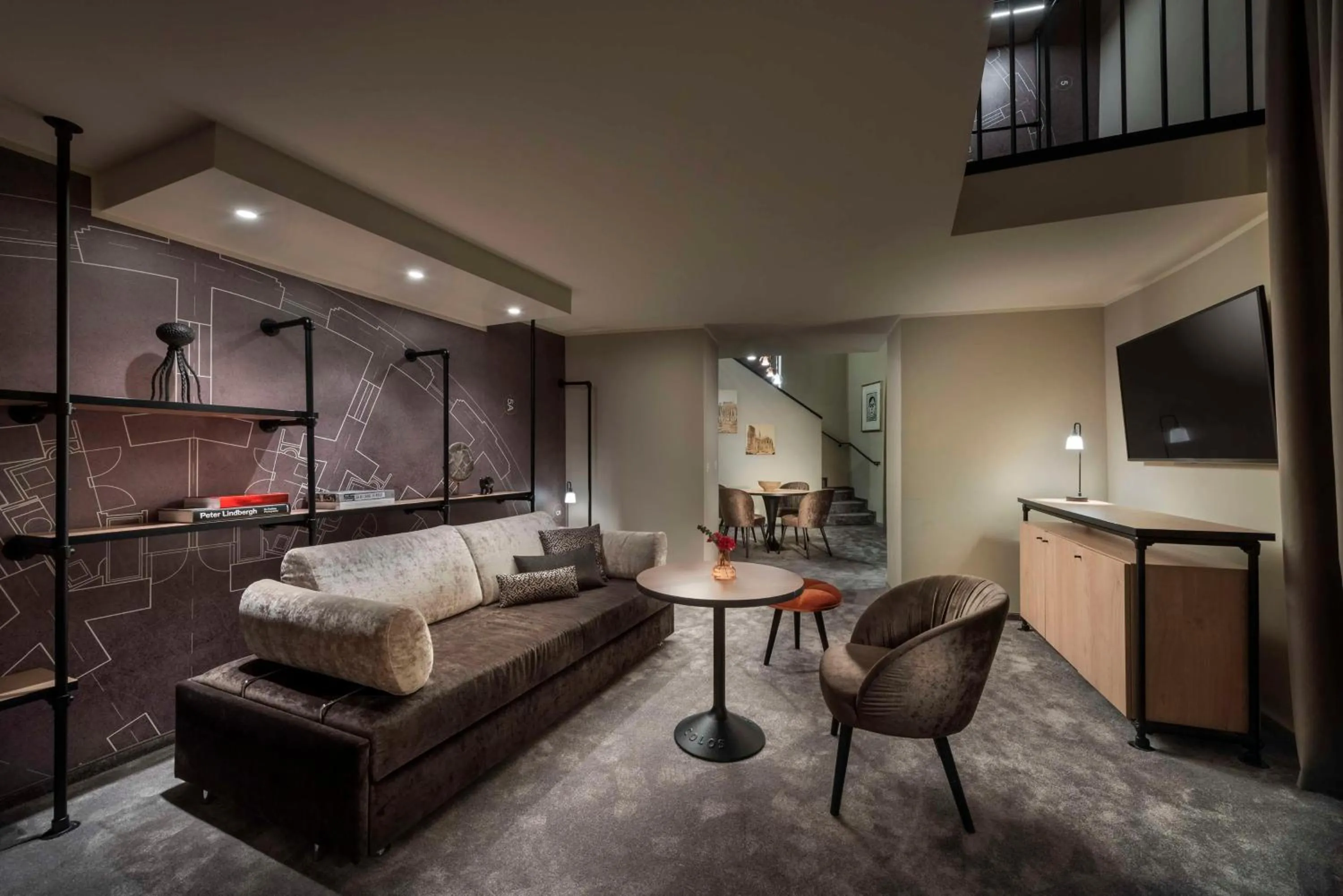 Photo of the whole room, Bed in Wasserturm Hotel Cologne, Curio Collection by Hilton