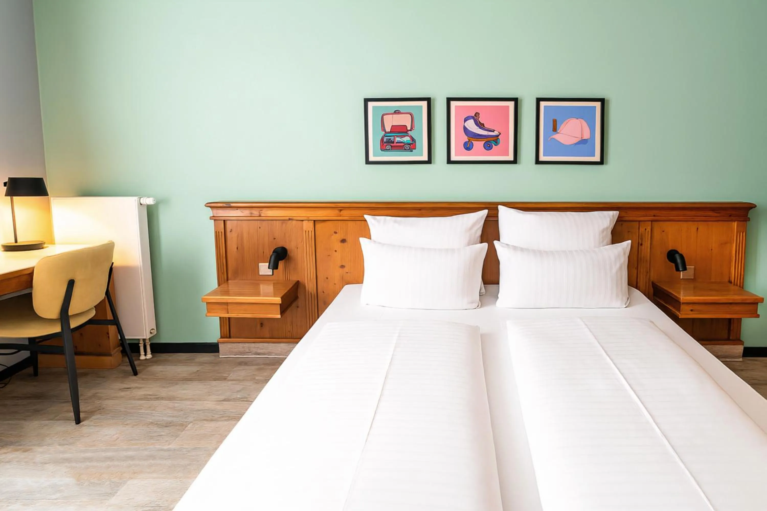 Bed in Garner Hotel Munich - Messe by IHG