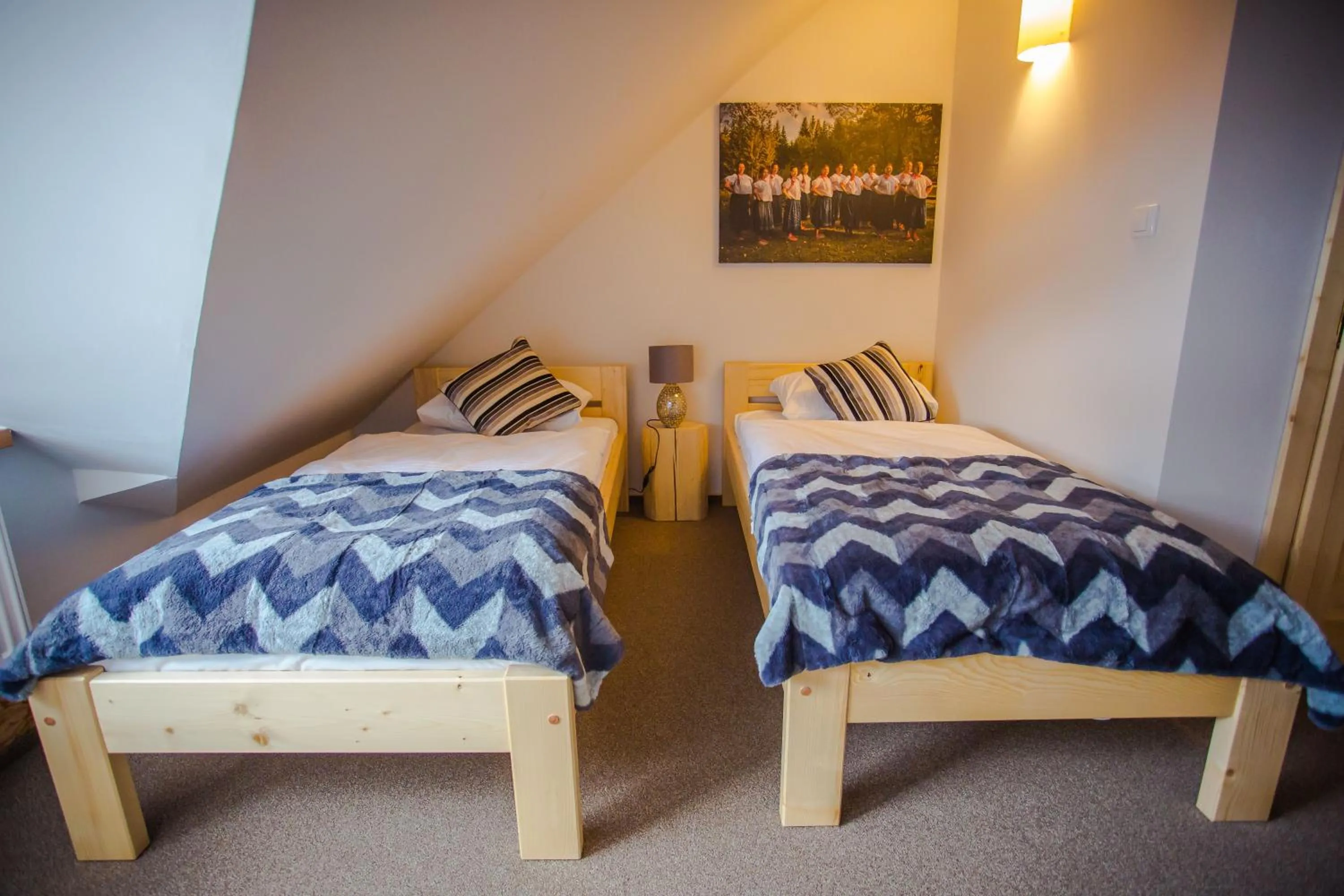 Bed in Olza Karczma i pokoje