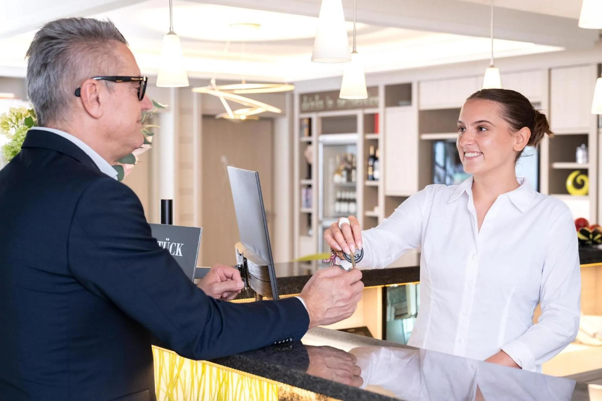 Lobby or reception in HOTEL Am Spichernplatz