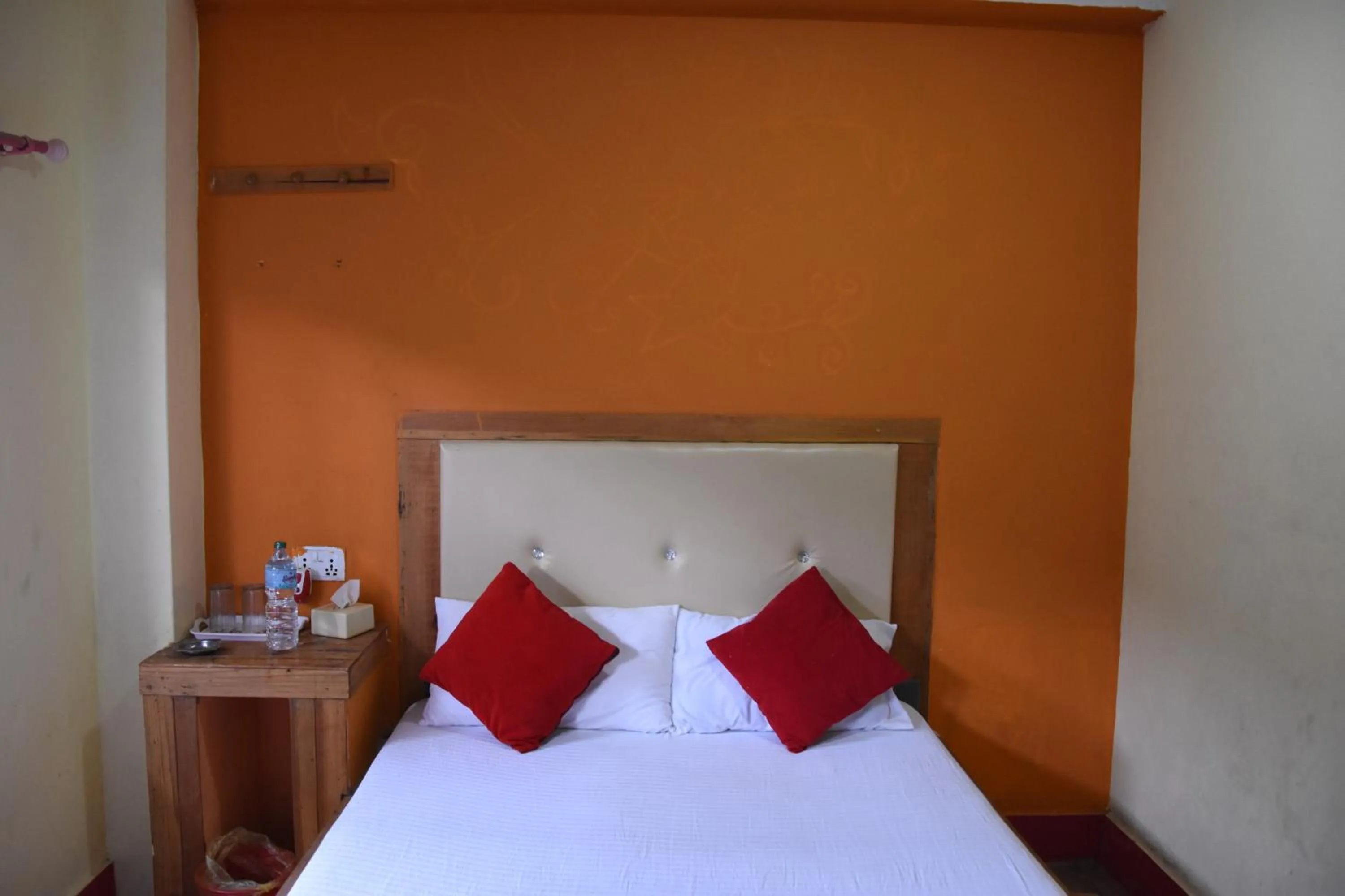 Bed in Hong Qi Hotel