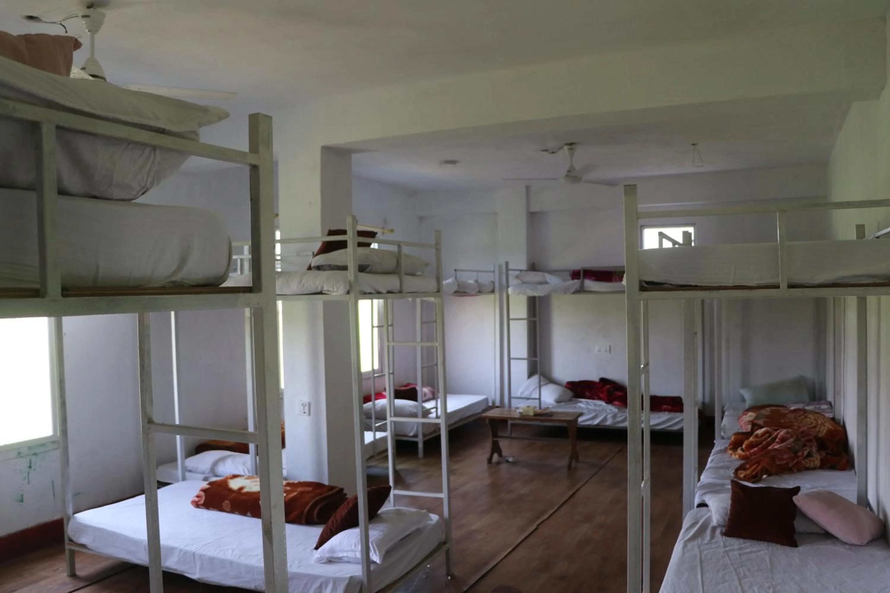 Bed in Hong Qi Hotel