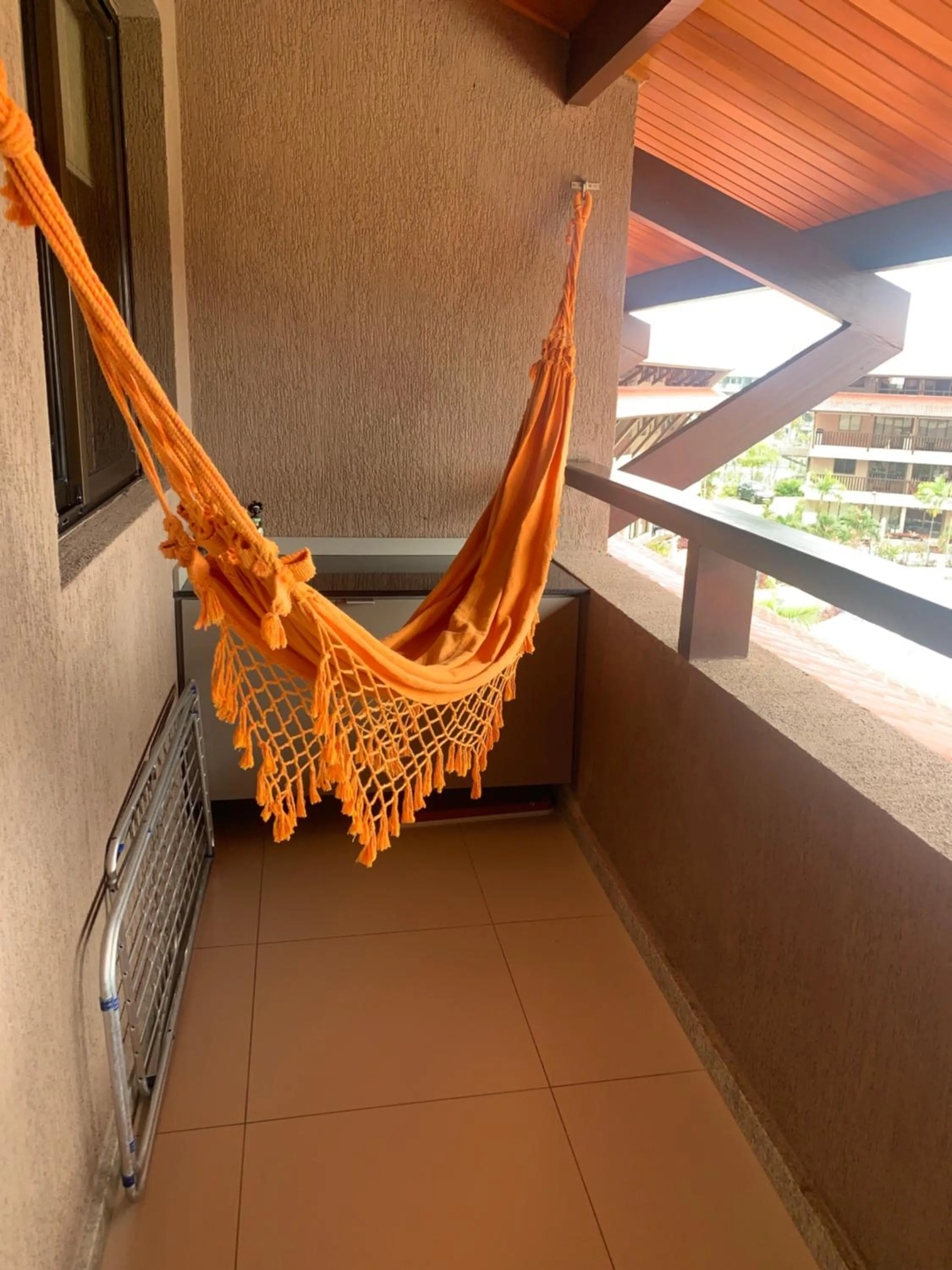 Balcony/Terrace in Flat Oka beach residence luxo