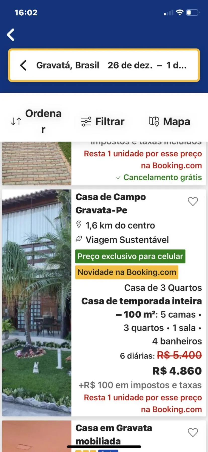 Flat Oka beach residence luxo