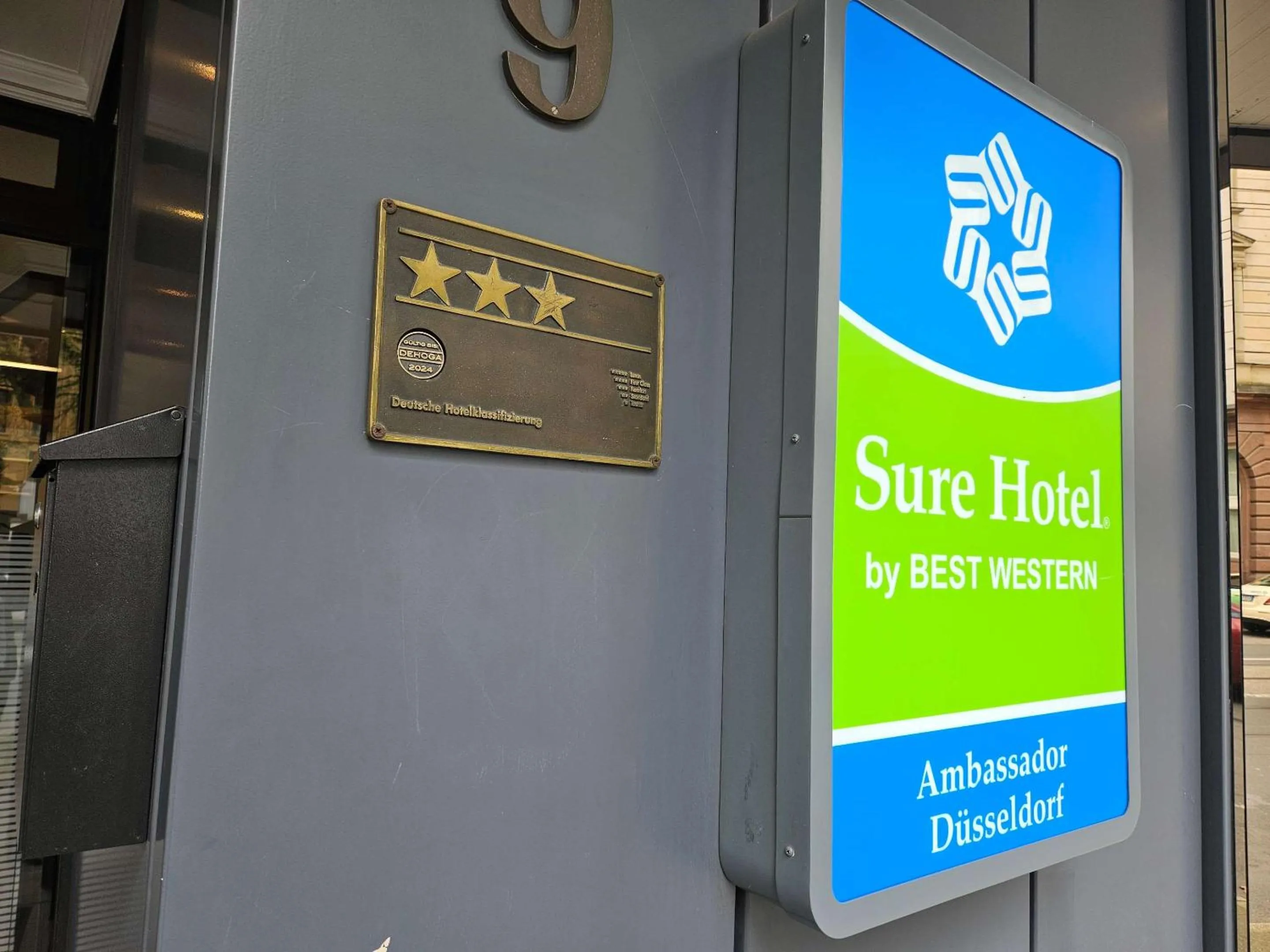 Property building in Sure Hotel by Best Western Ambassador Duesseldorf