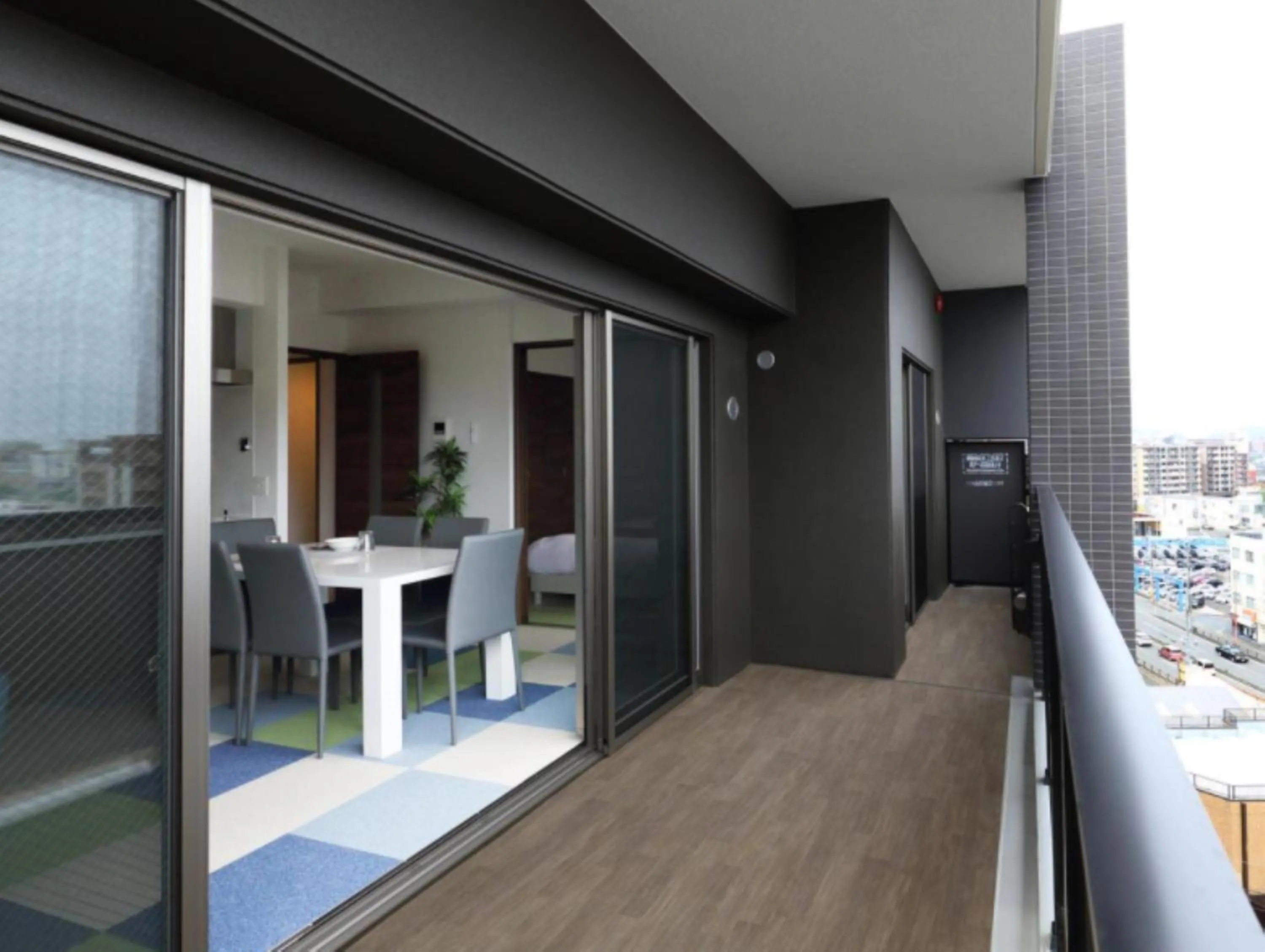 Balcony/Terrace in A.T. Hotel Hakata