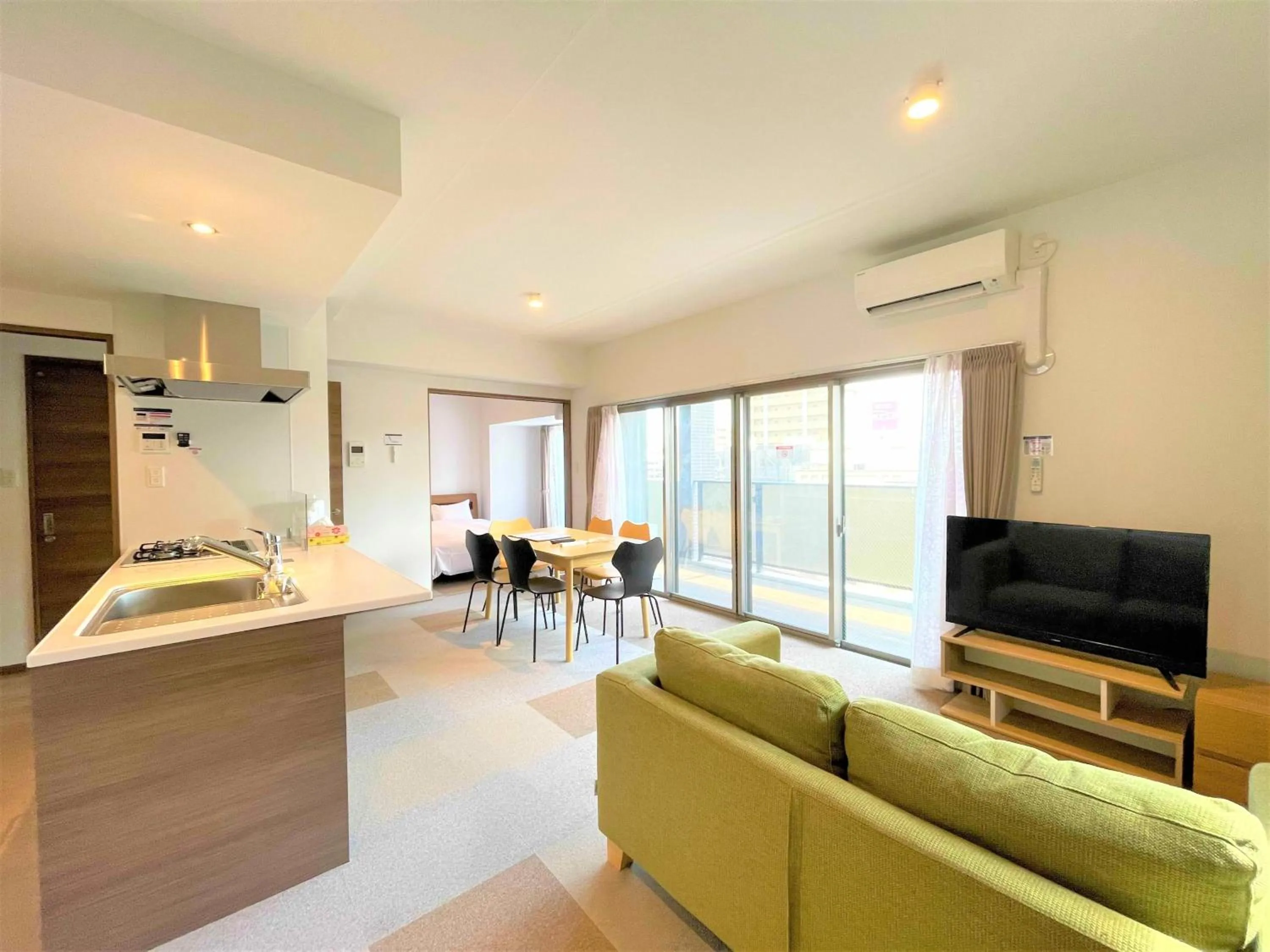 Living room in A.T. Hotel Hakata