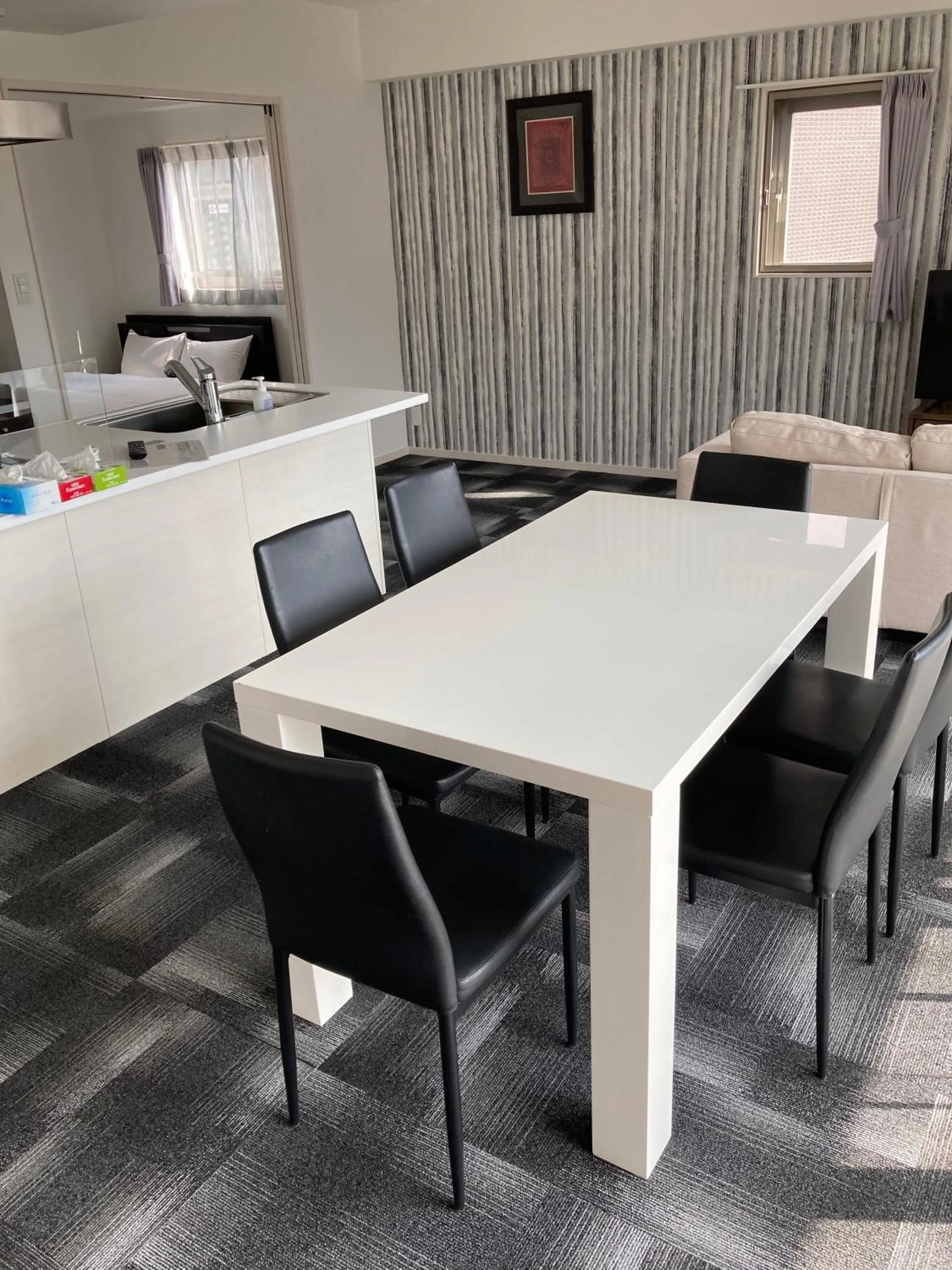 Living room in A.T. Hotel Hakata