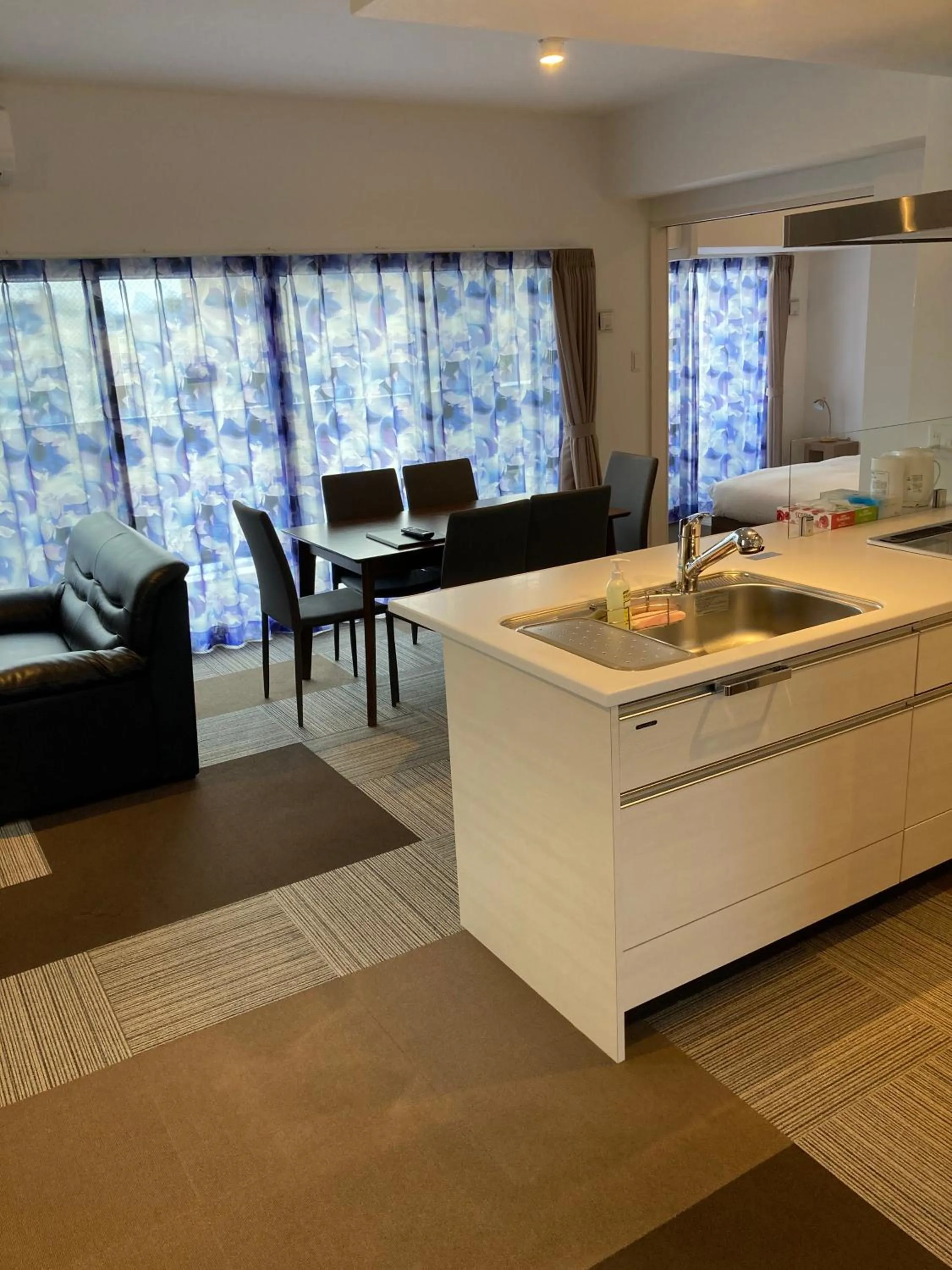 Kitchen or kitchenette in A.T. Hotel Hakata