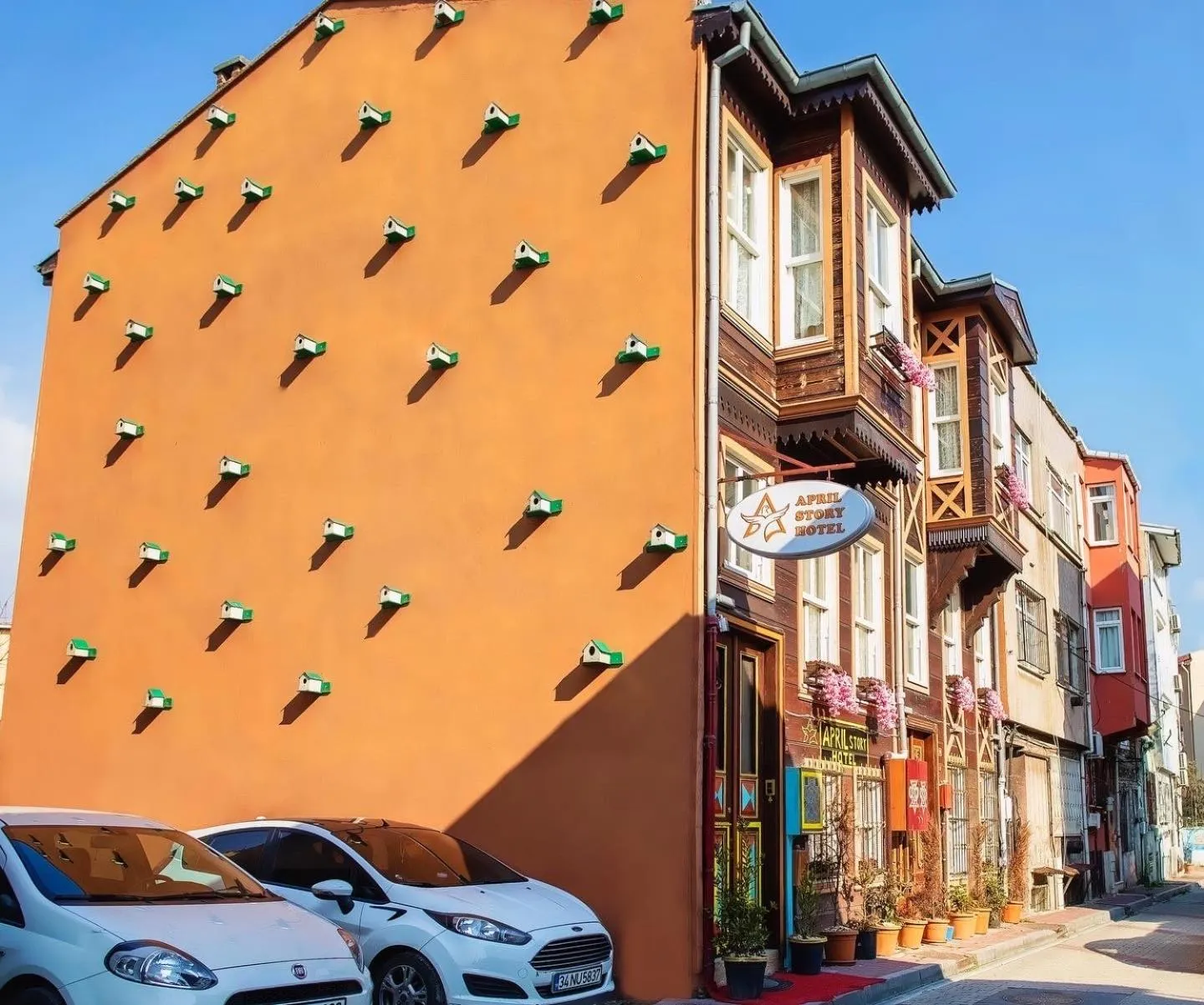 Property building in April Story Apart Hotel