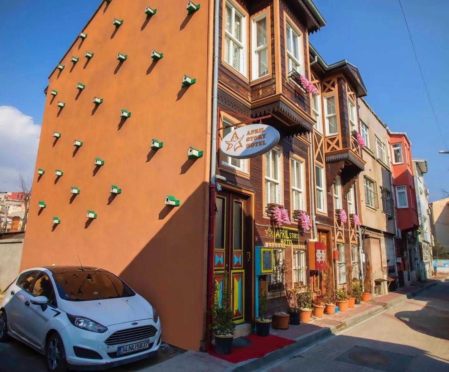 Property building in April Story Apart Hotel