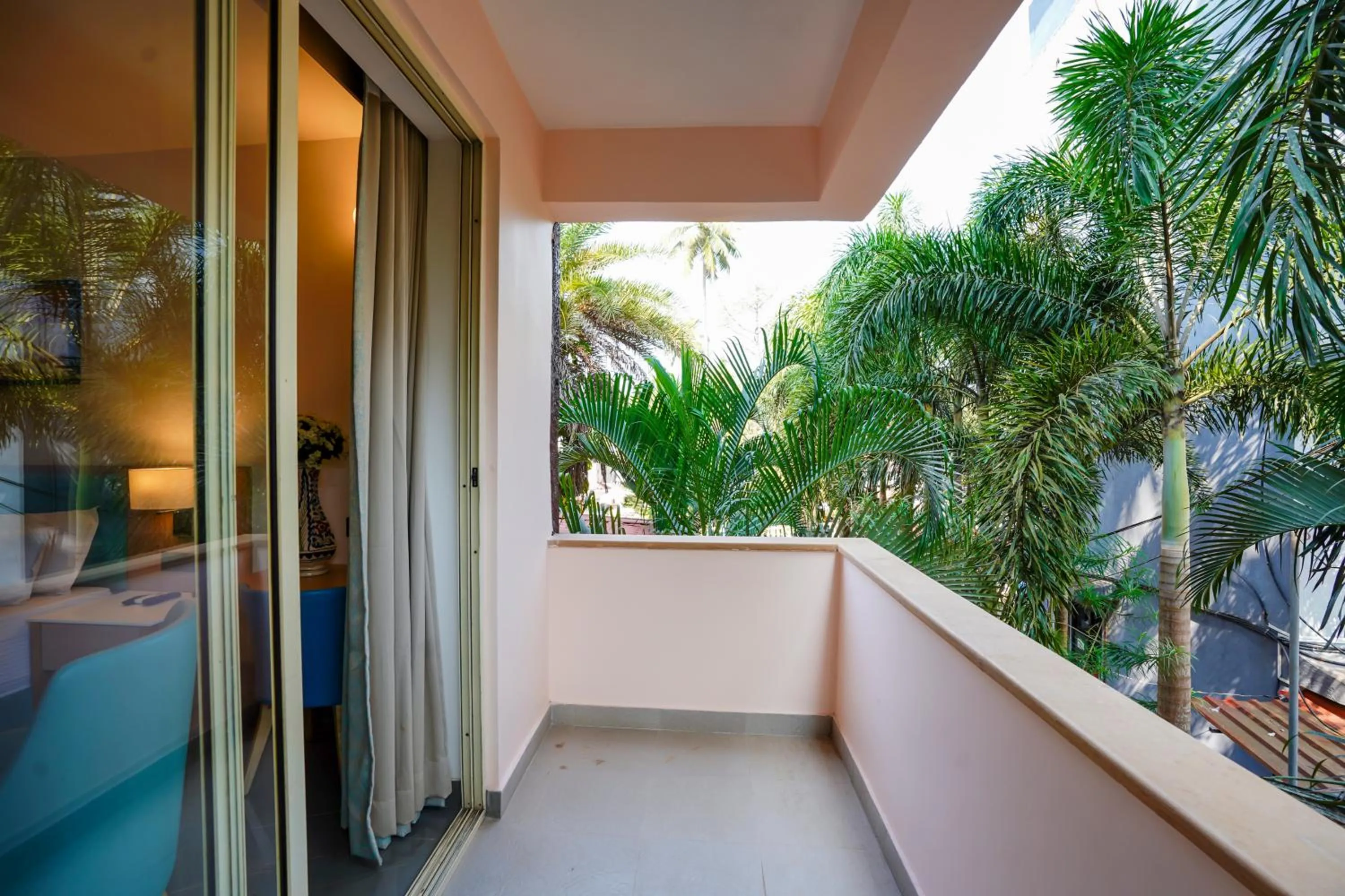 Balcony/Terrace in Hotel Meraden Opus , Anjuna Beach Goa