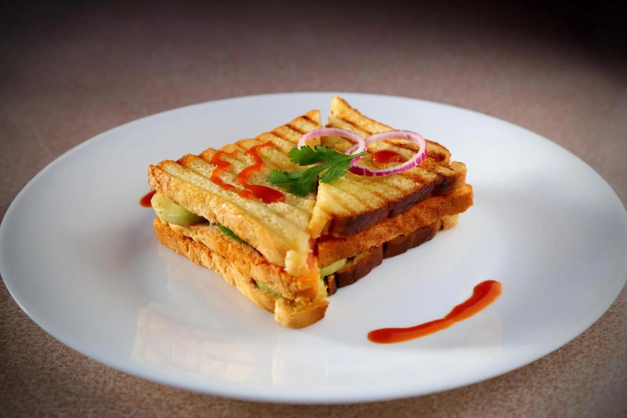 Continental breakfast in Hotel Meraden Opus , Anjuna Beach Goa