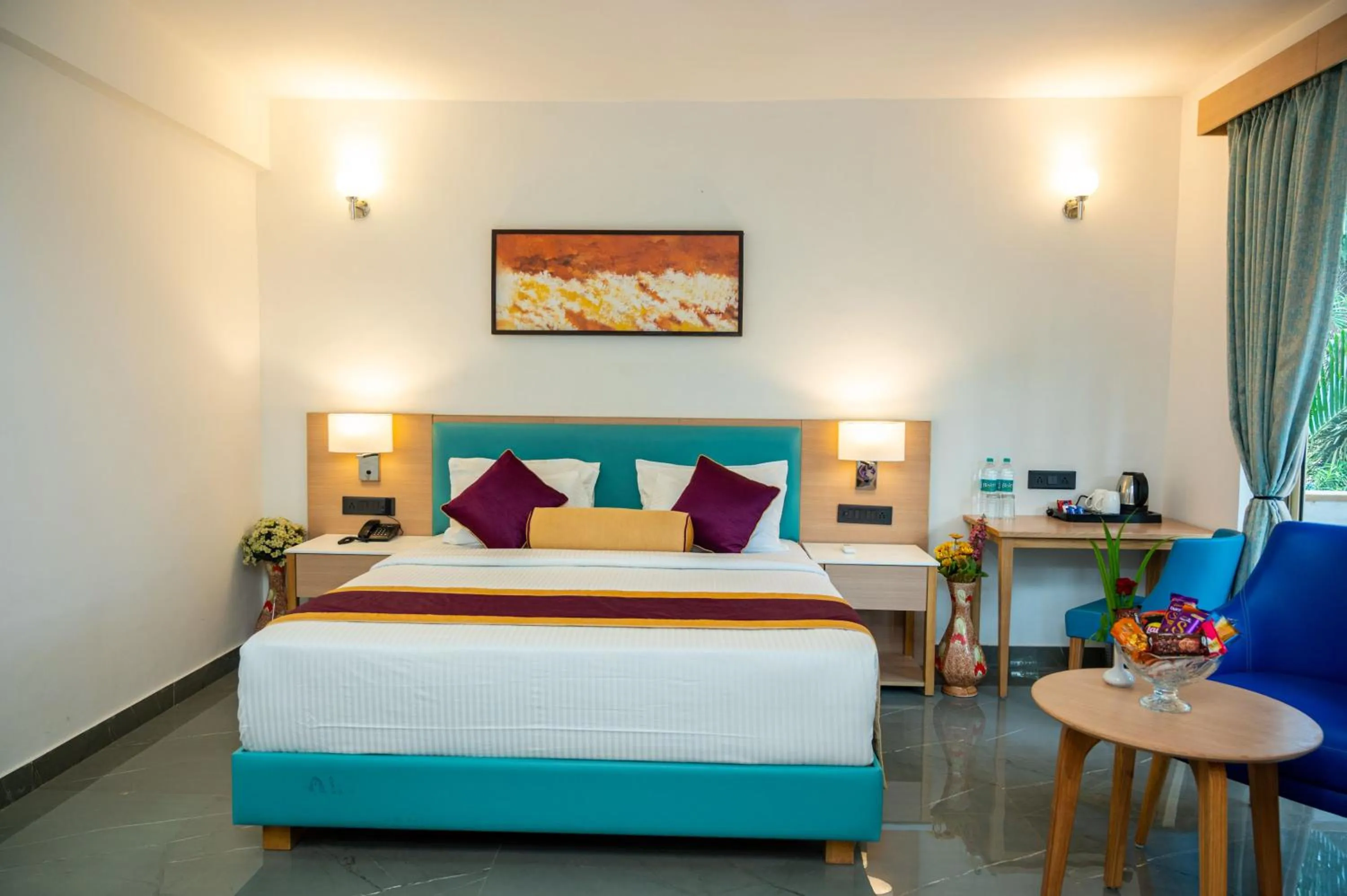 Bed in Hotel Meraden Opus , Anjuna Beach Goa