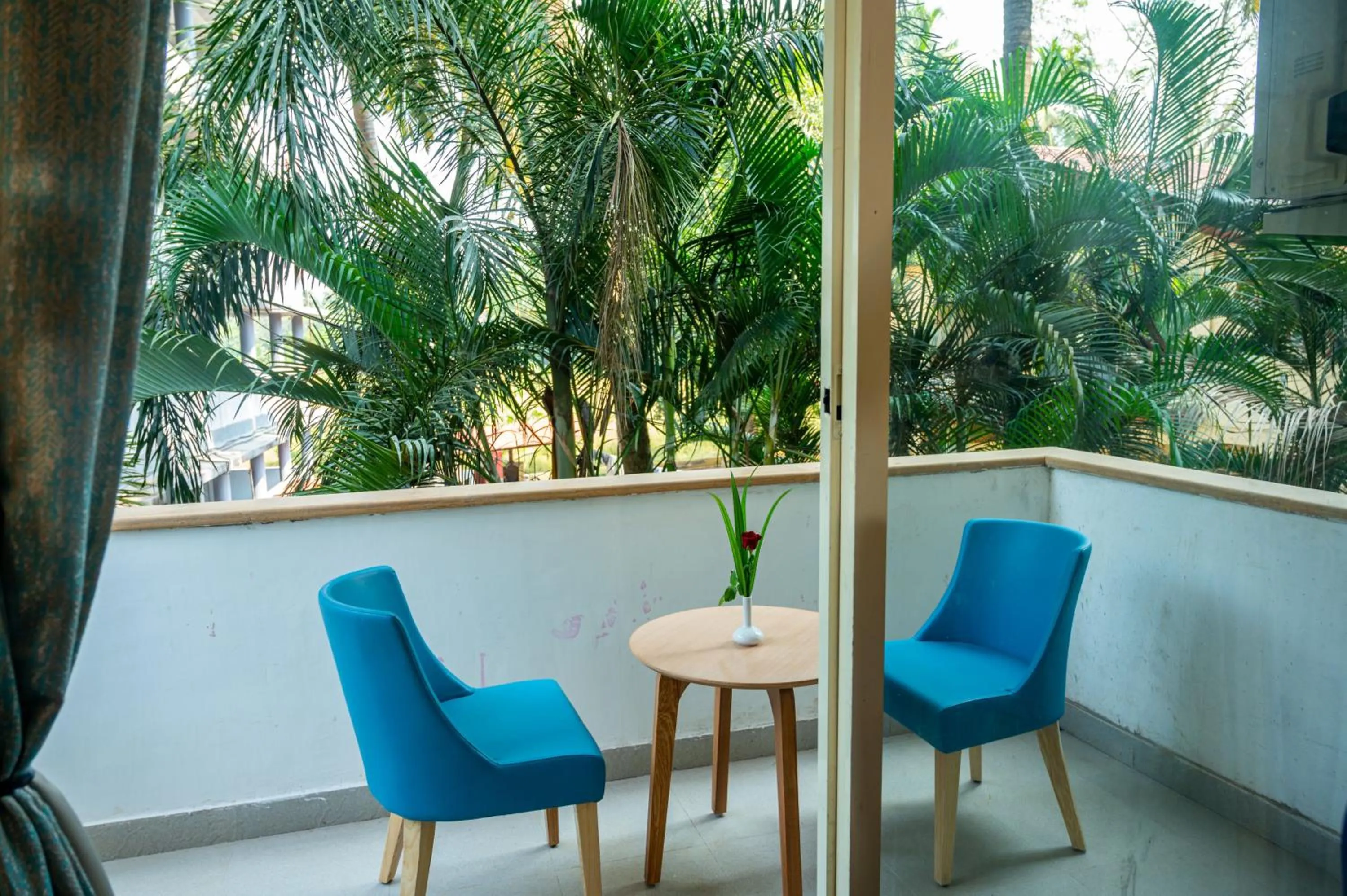 Balcony/Terrace in Hotel Meraden Opus , Anjuna Beach Goa
