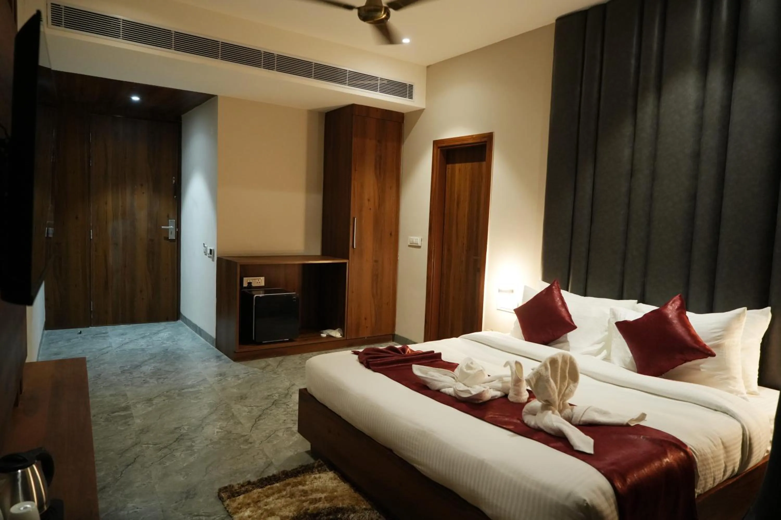 Bed in Hotel THE LAMP