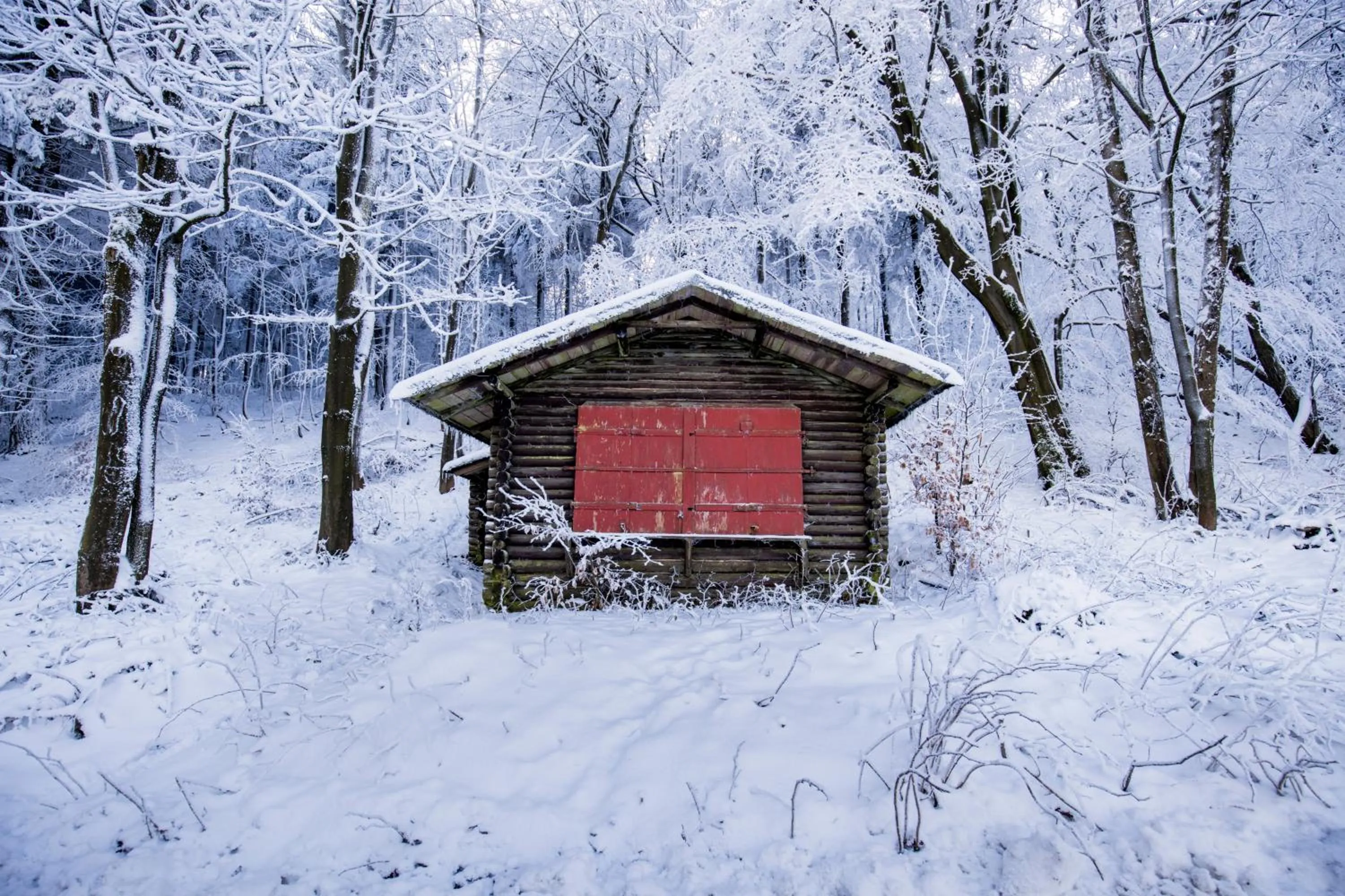 Winter in Hubertusbaude
