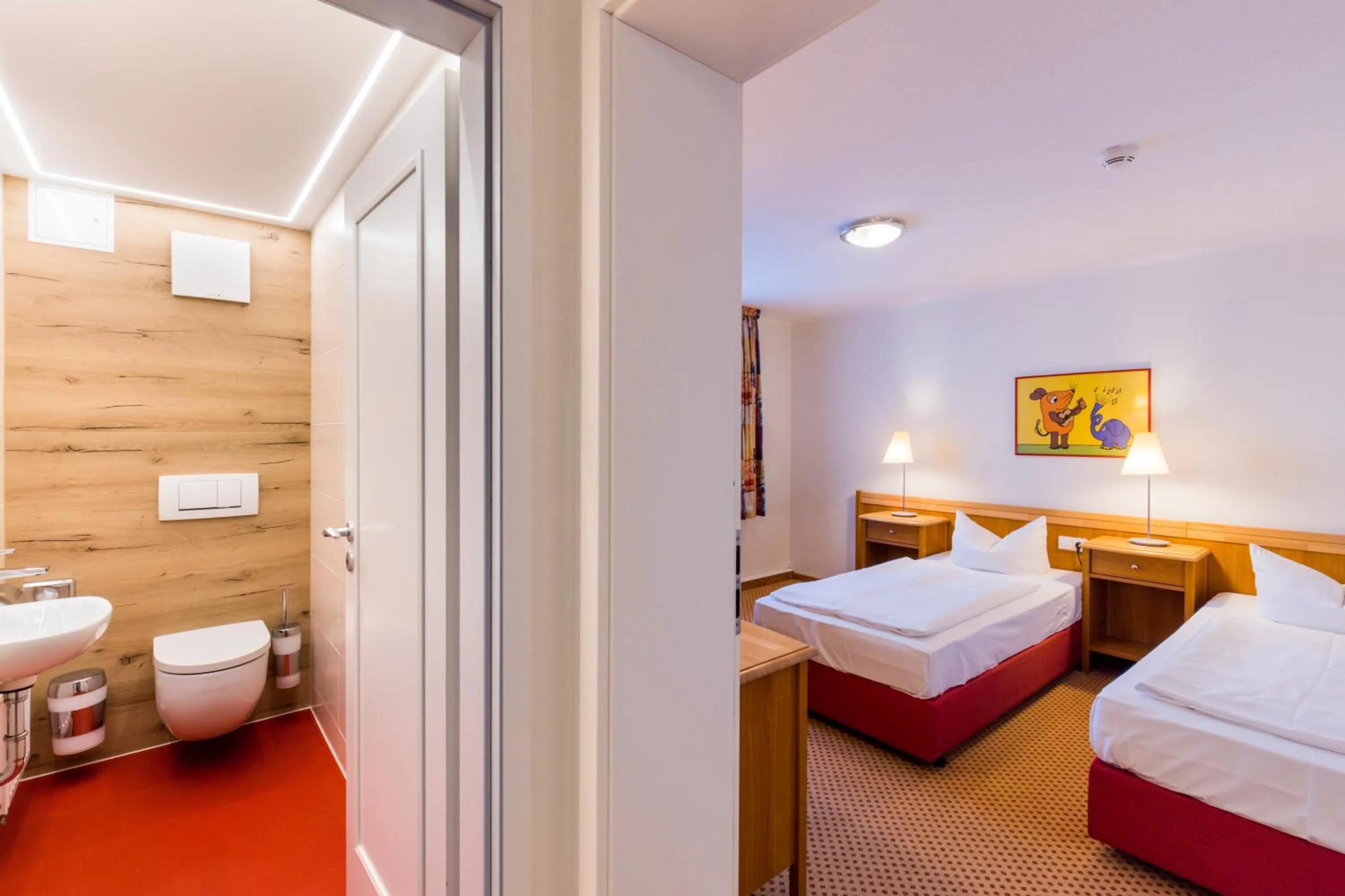 Photo of the whole room, Bed in Hubertusbaude