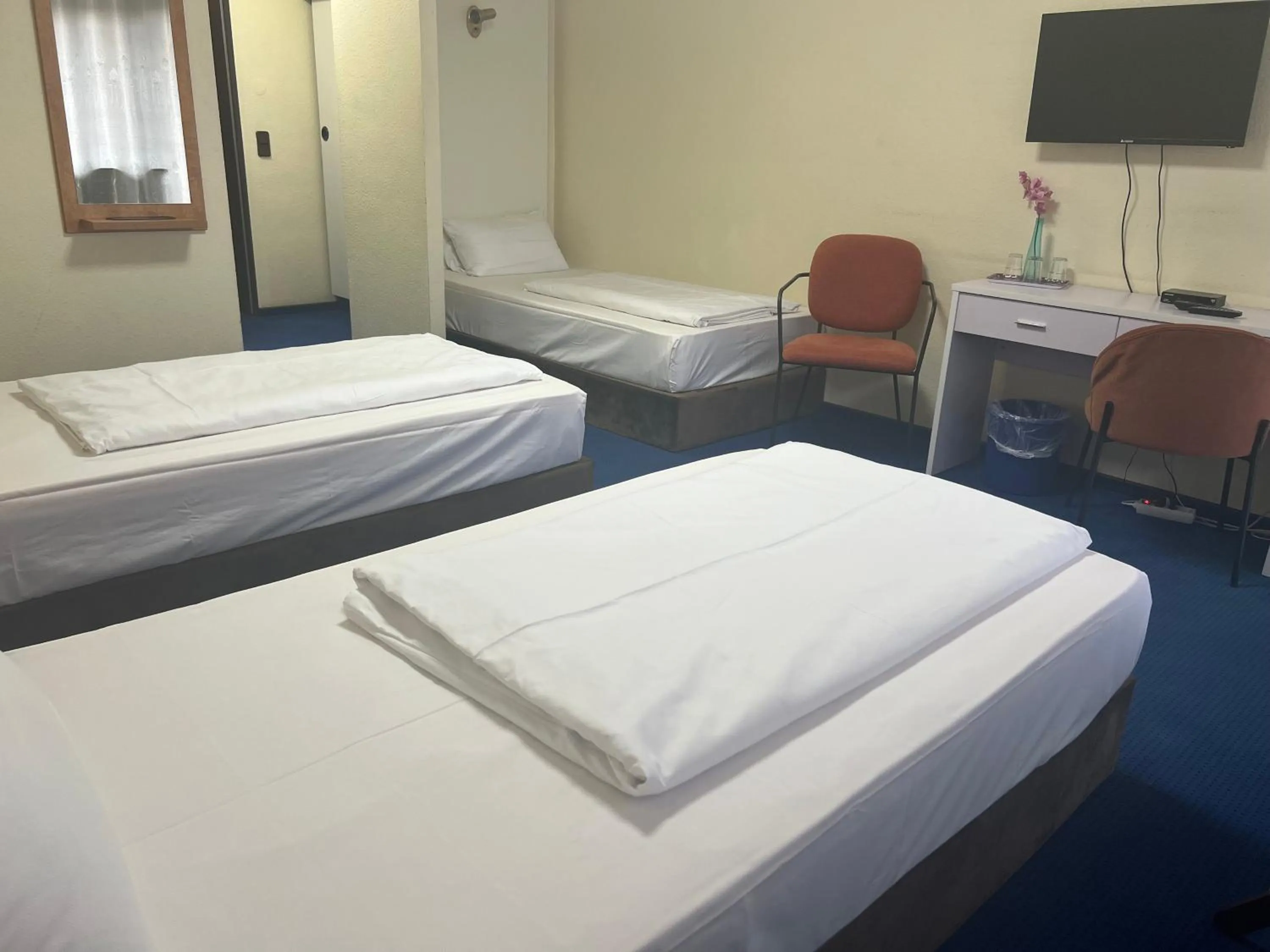 Bed in Hotel Am Flughafen