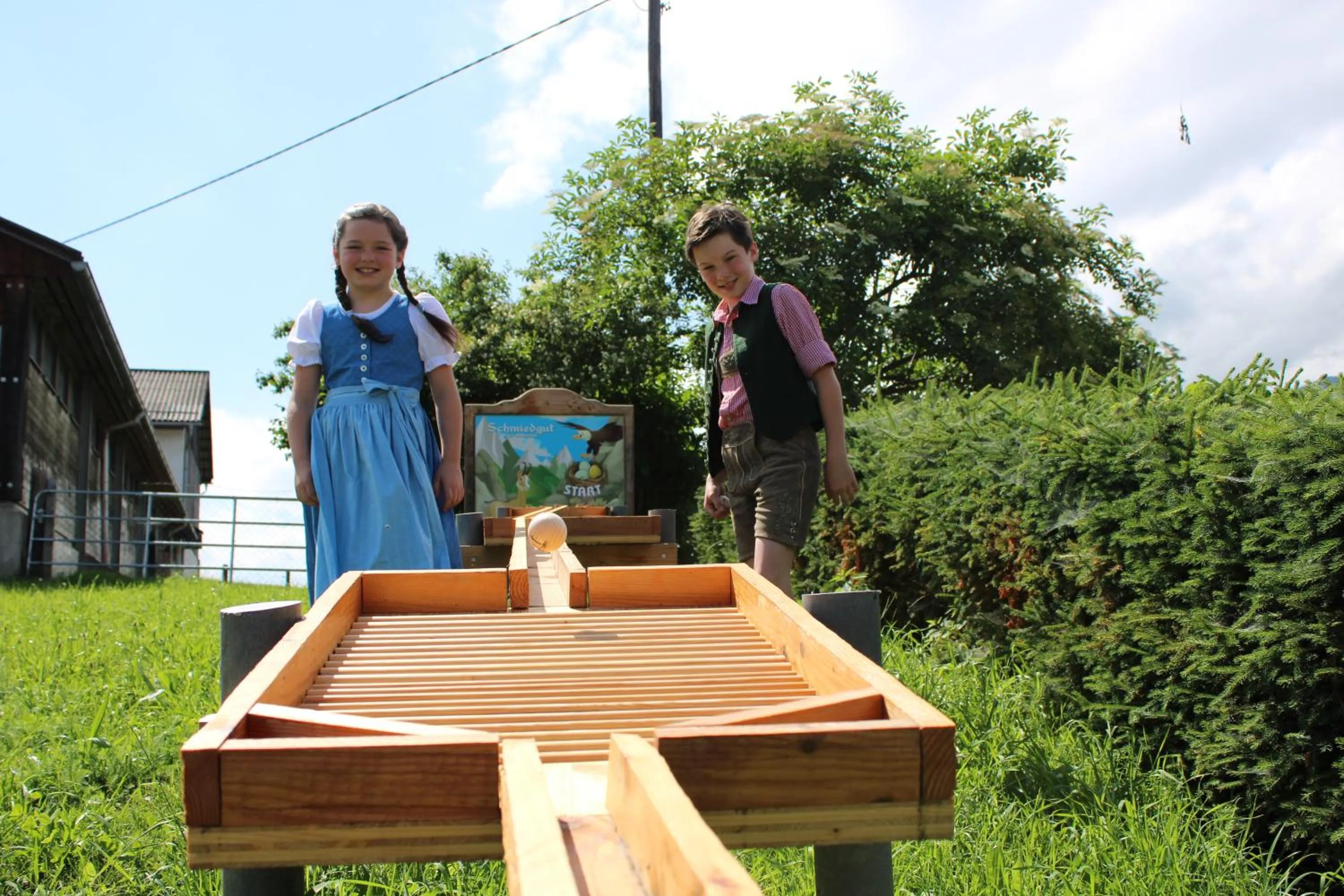 Children play ground in Apartments Schmiedgut