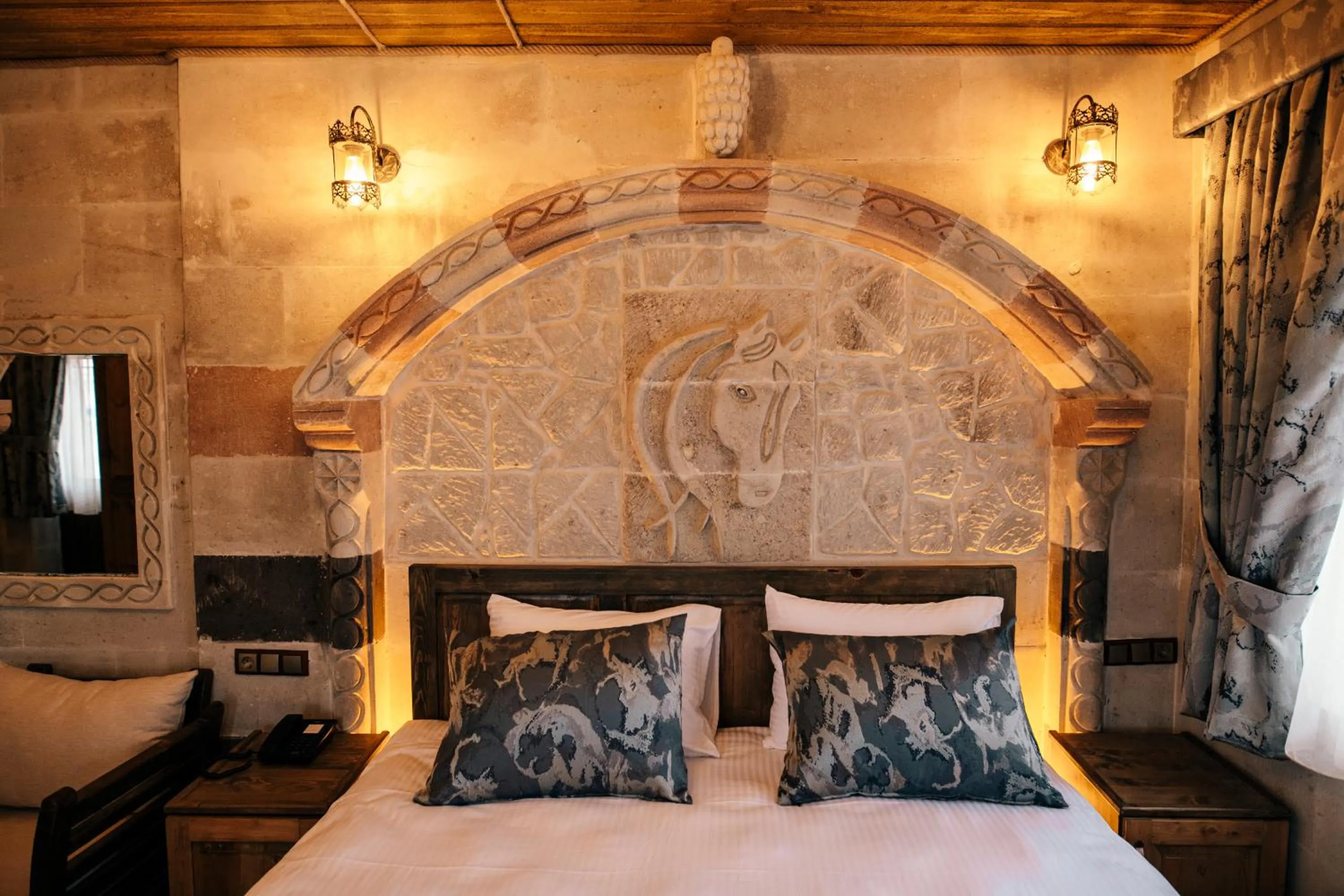 Photo of the whole room, Bed in Wonder of cappadocia