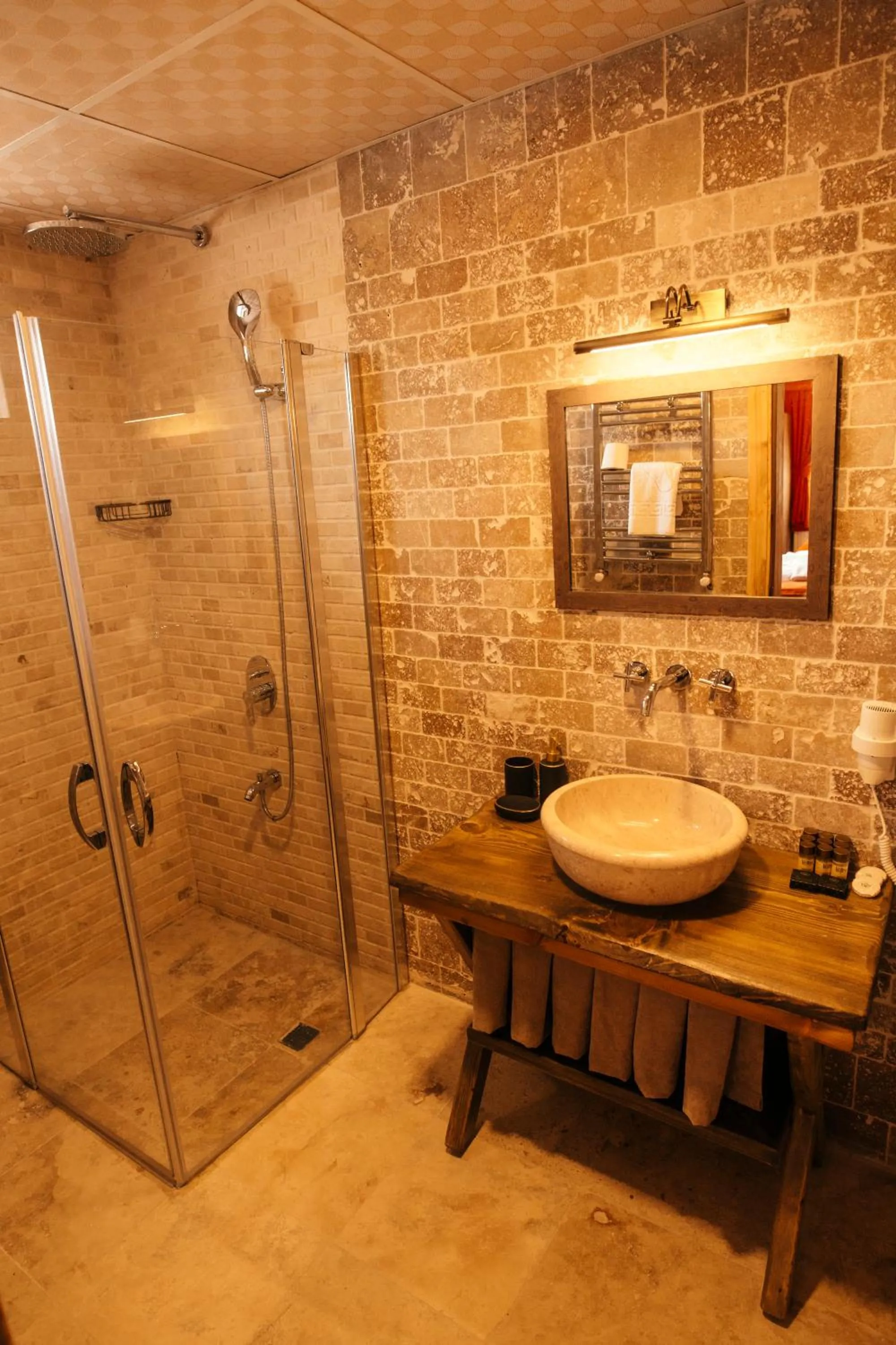 Shower in Wonder of cappadocia