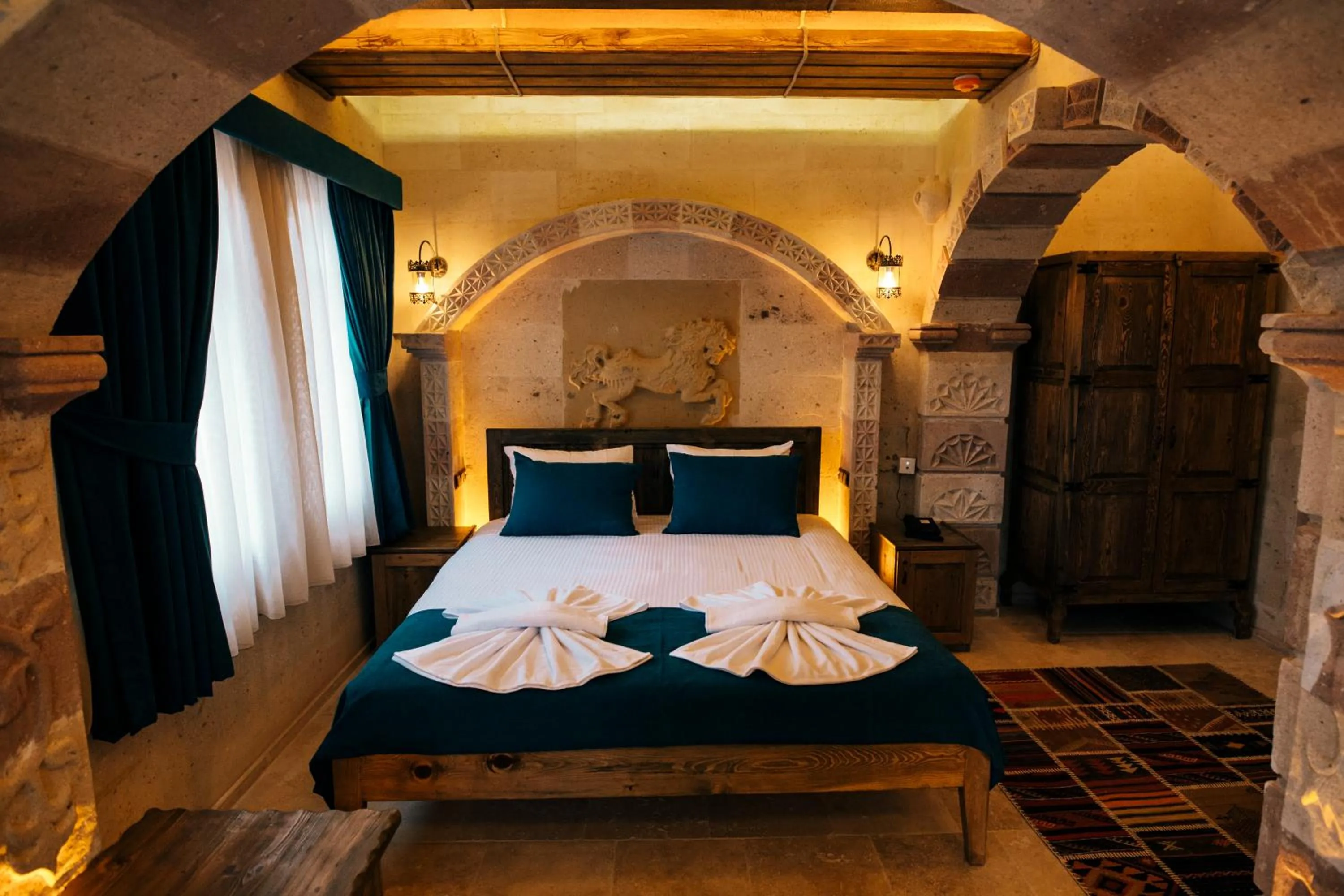 Photo of the whole room, Bed in Wonder of cappadocia