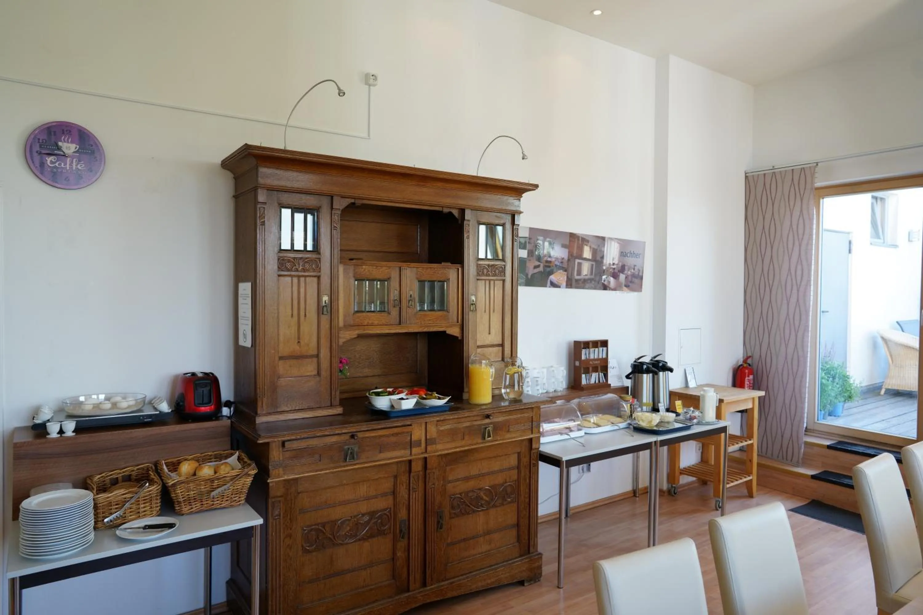 Buffet breakfast in Hotel Ambert