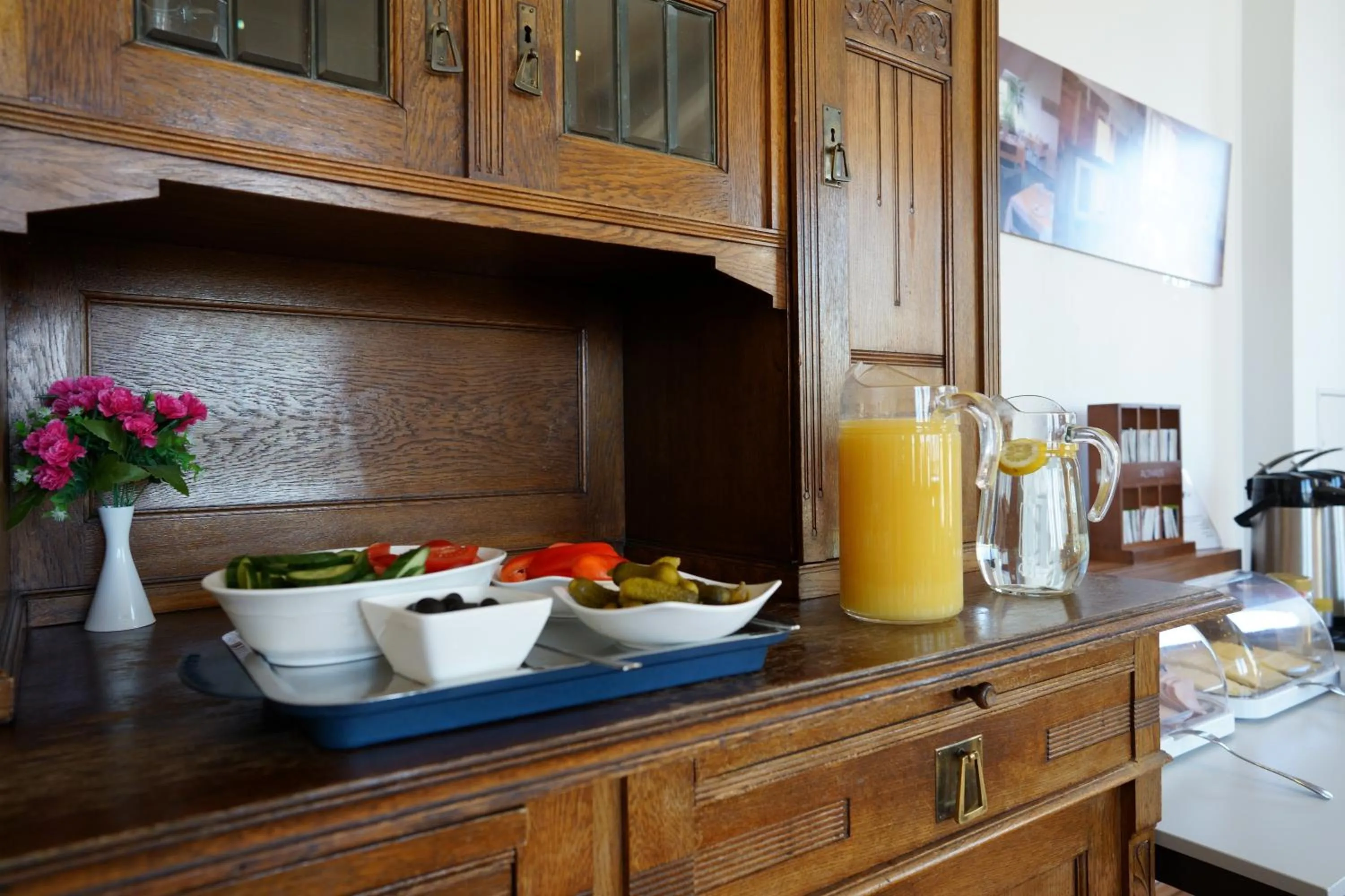 Buffet breakfast in Hotel Ambert