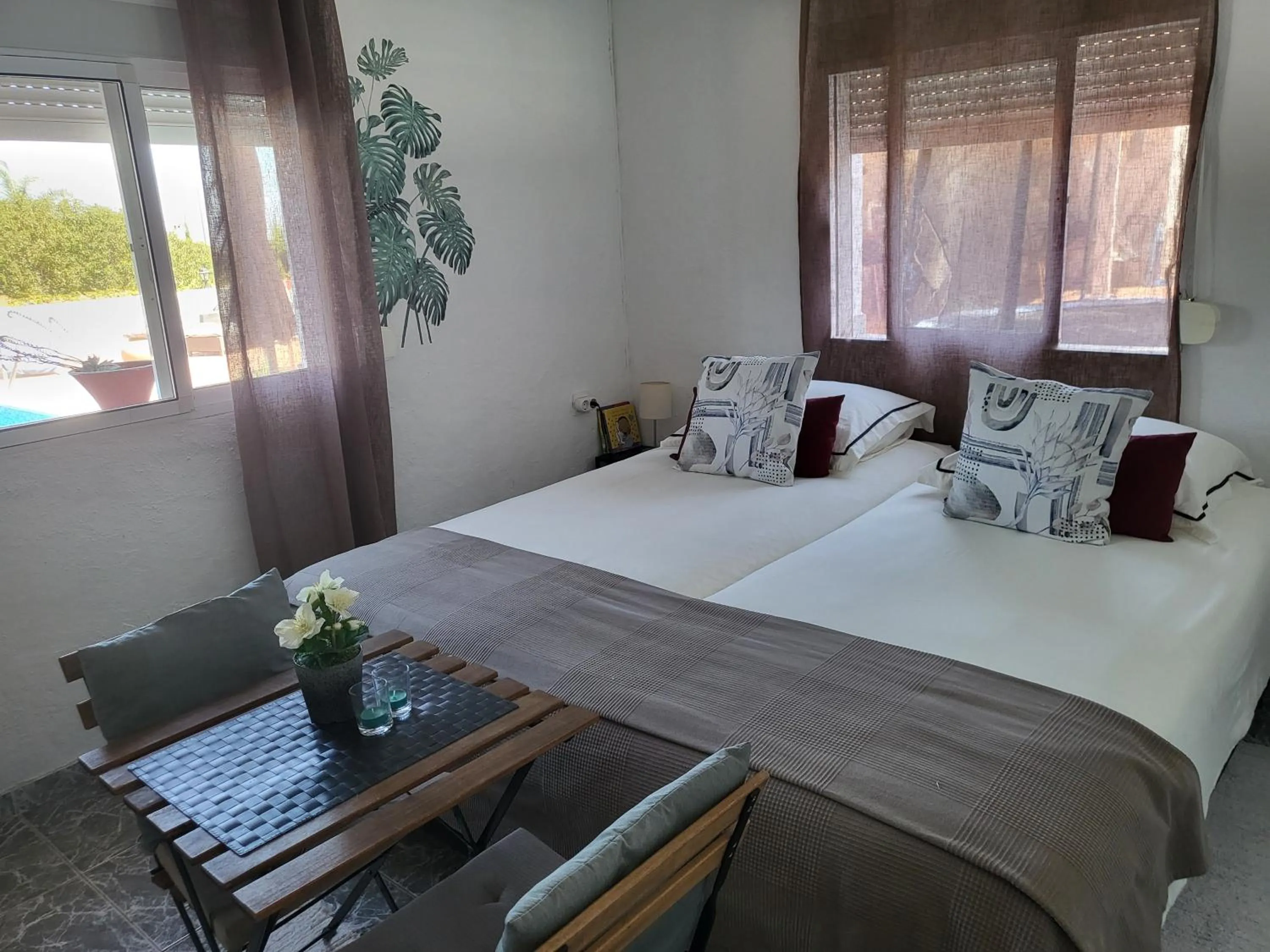 Bed in B&B Casa Rubí