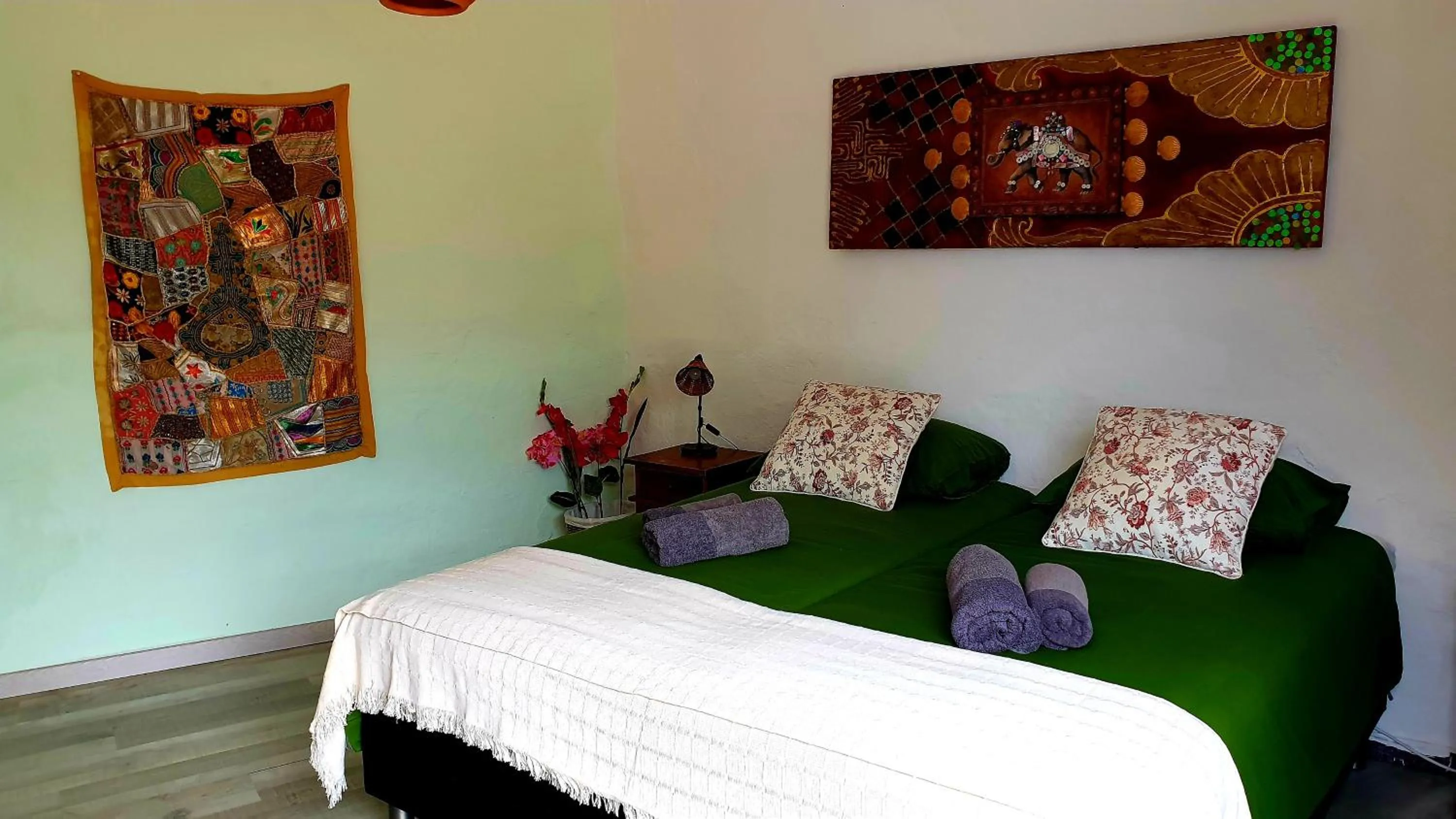 Bed in B&B Casa Rubí