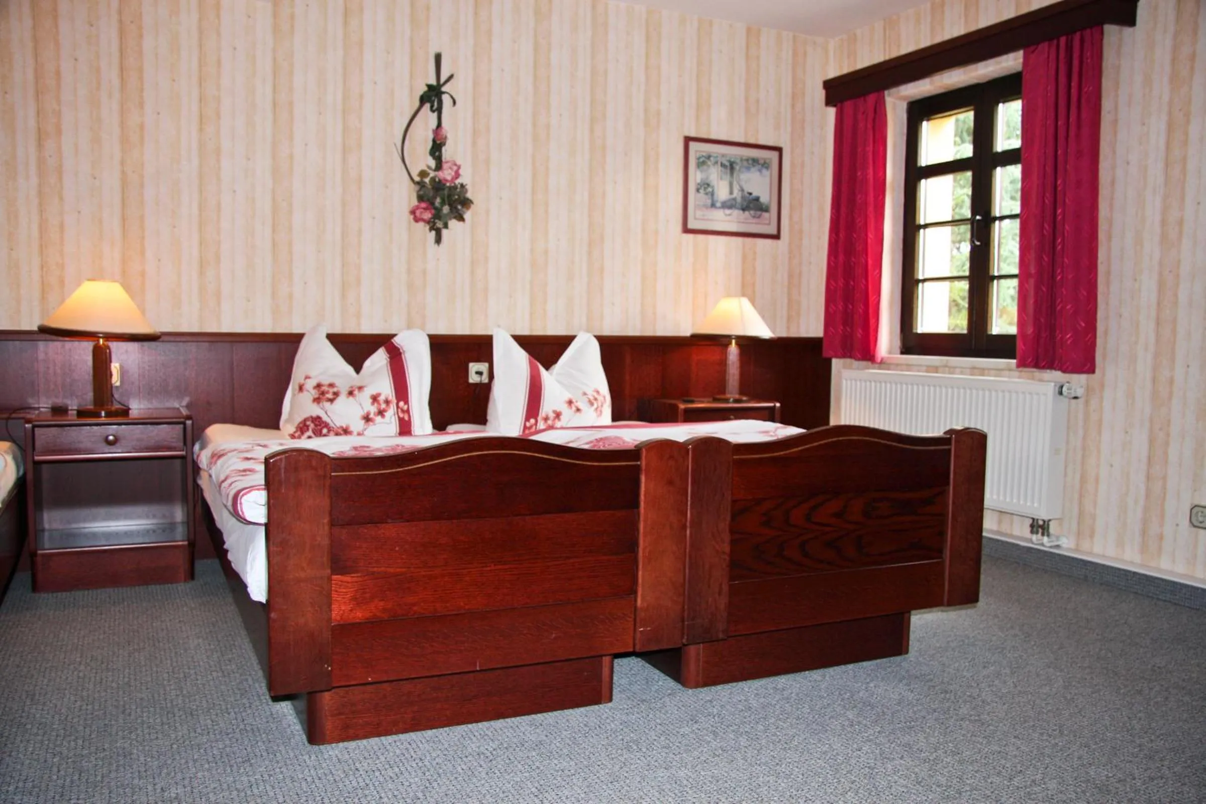 Bedroom, Bed in Hotel Wenzels Hof