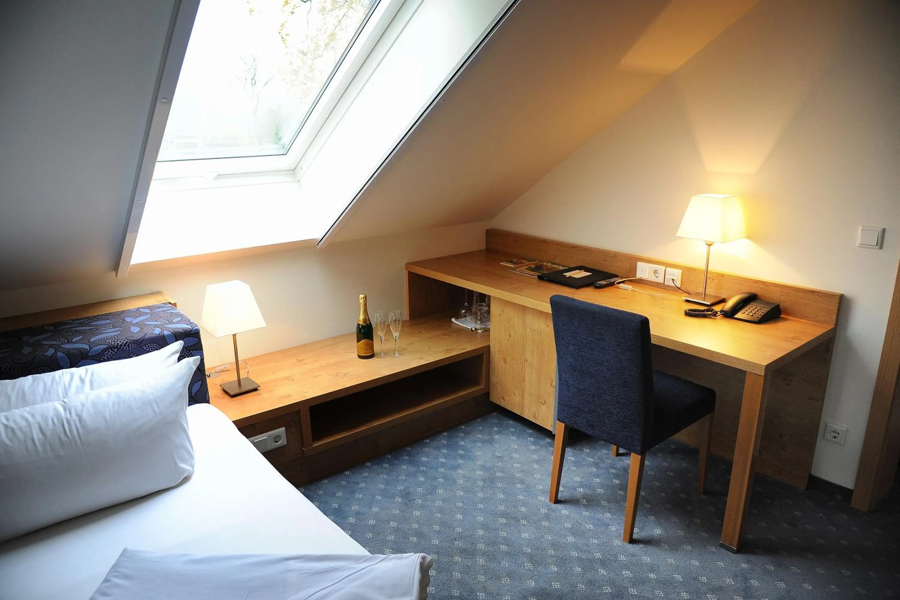 Seating area, Bed in Hotelanlage Starick