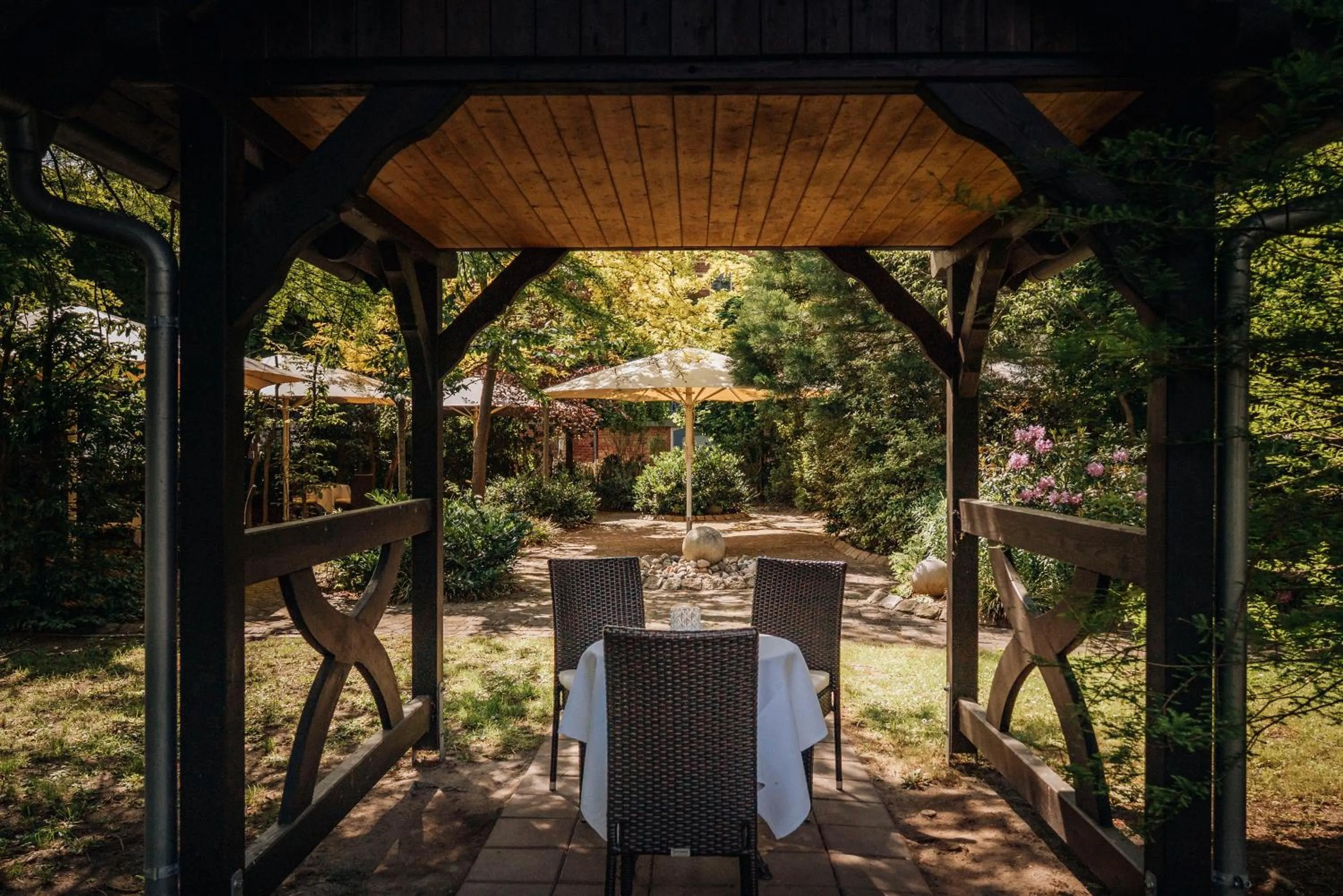 Garden in Hotelanlage Starick