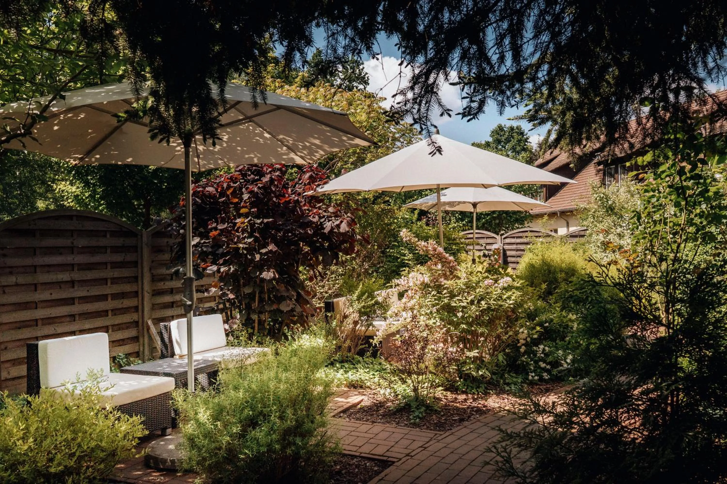 Garden in Hotelanlage Starick