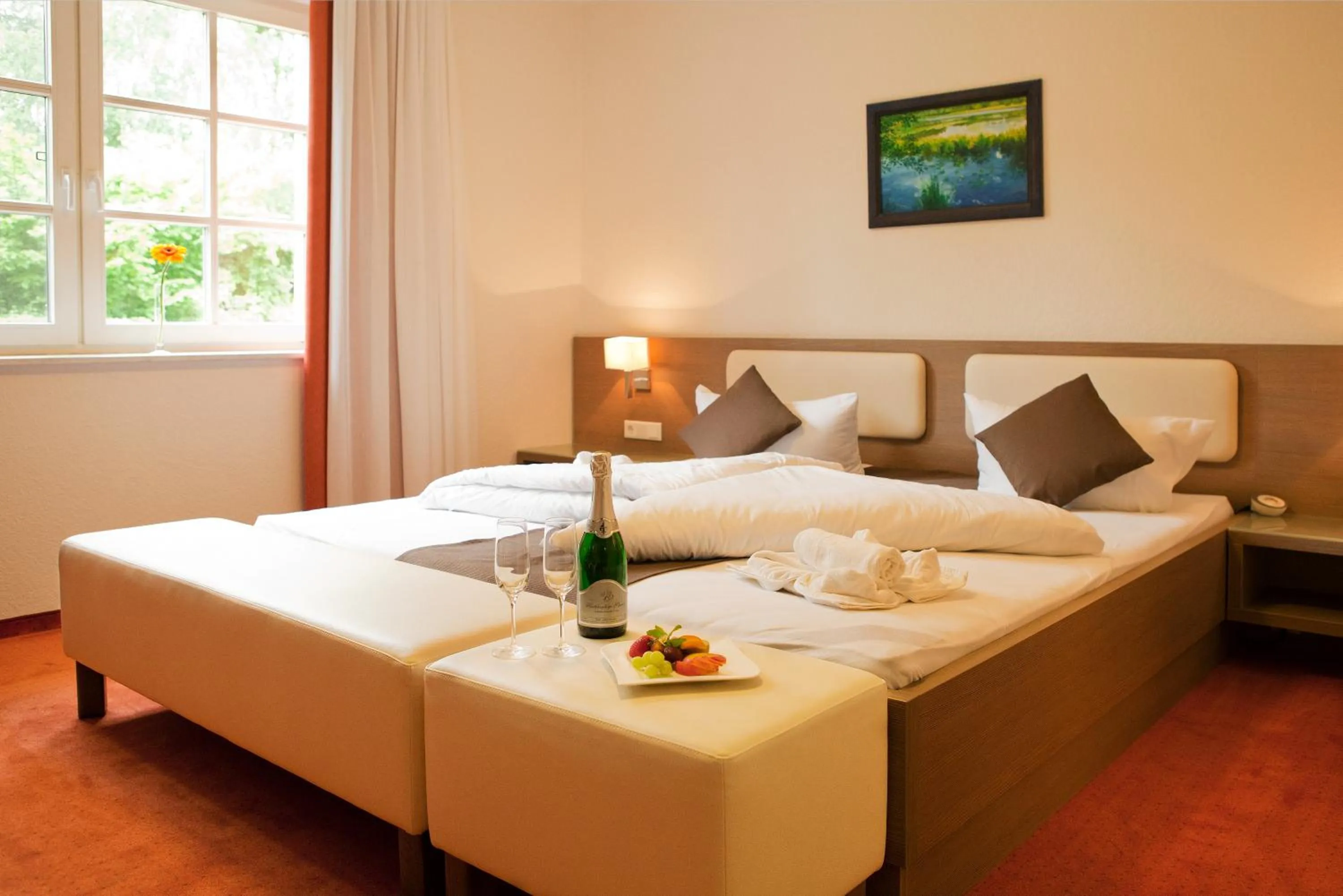 Bedroom, Bed in Hotelanlage Starick