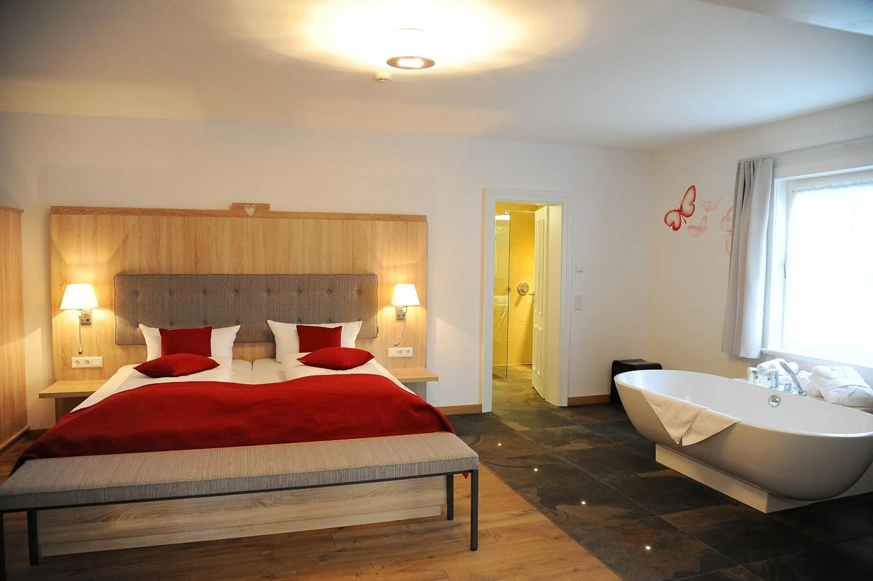 Bedroom, Bed in Hotelanlage Starick