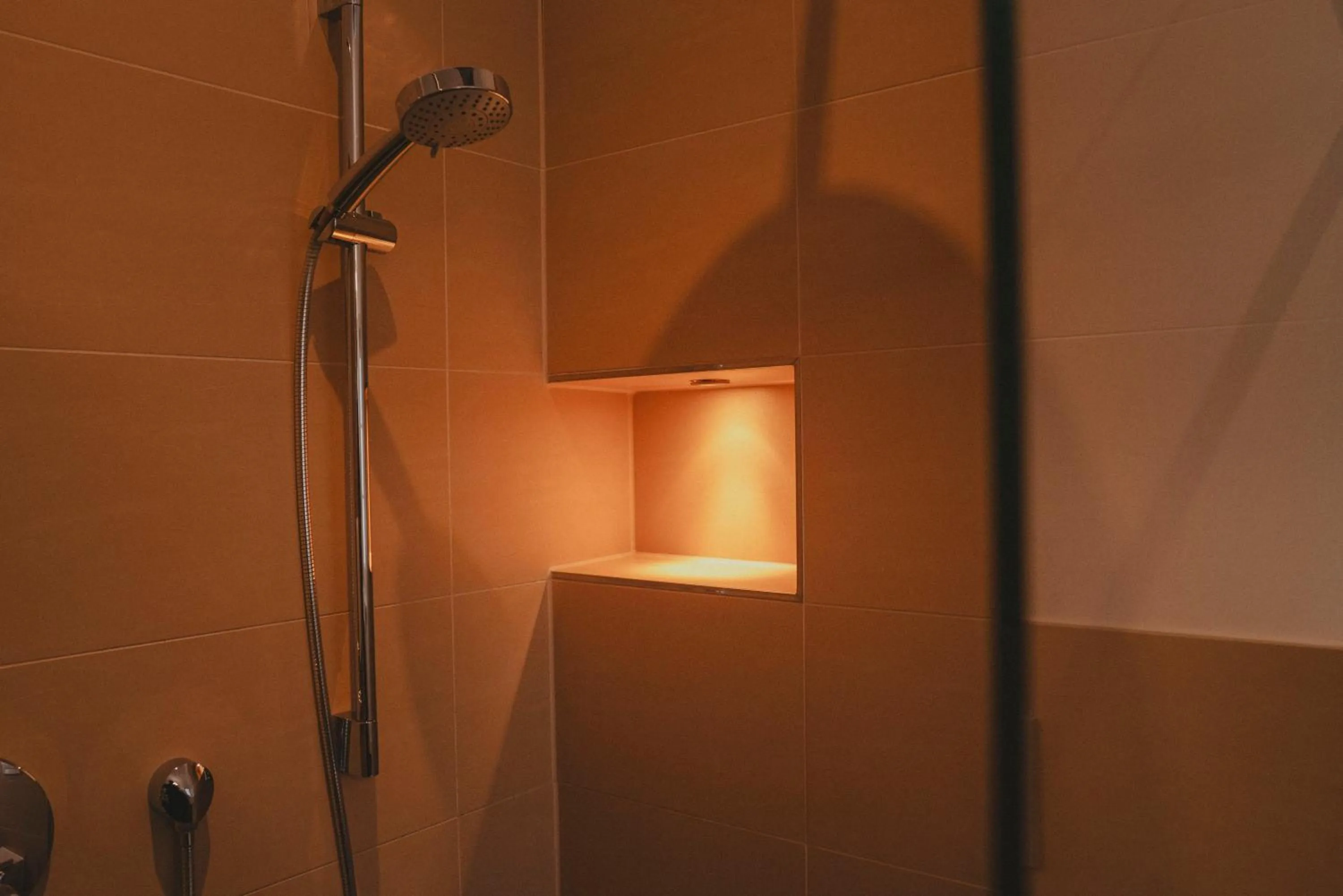 Shower in Hotelanlage Starick