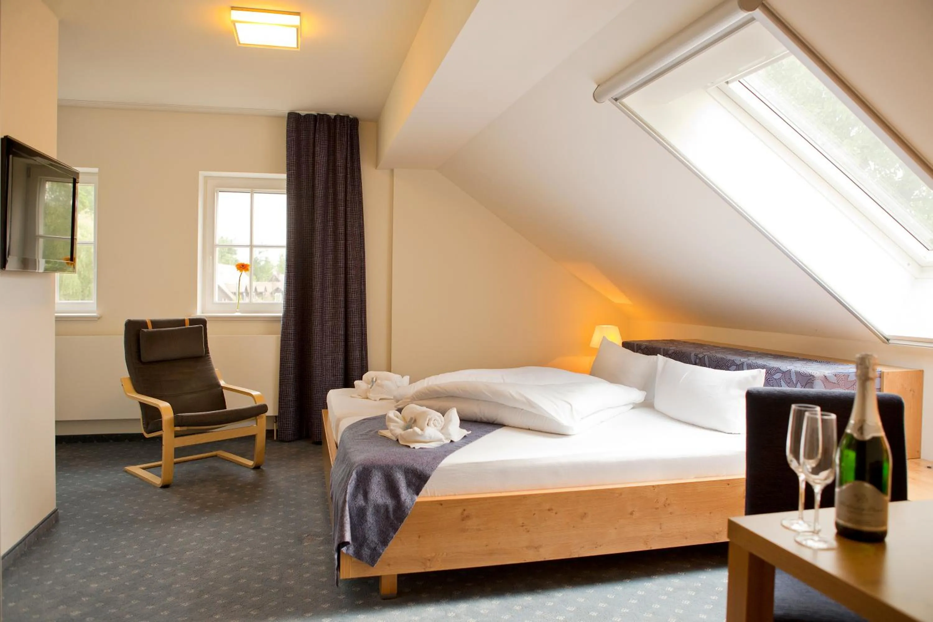 Bedroom, Bed in Hotelanlage Starick