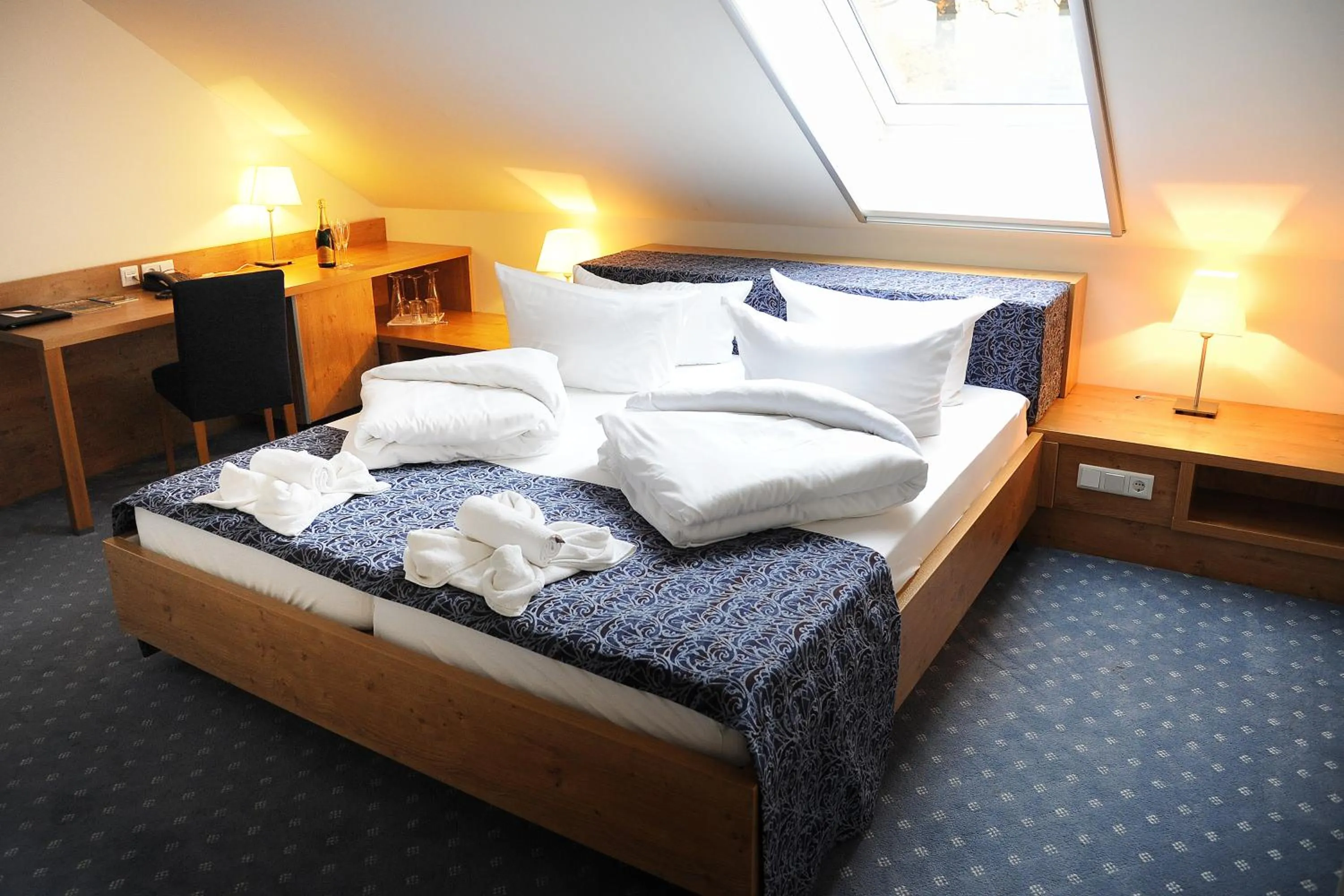 Photo of the whole room, Bed in Hotelanlage Starick