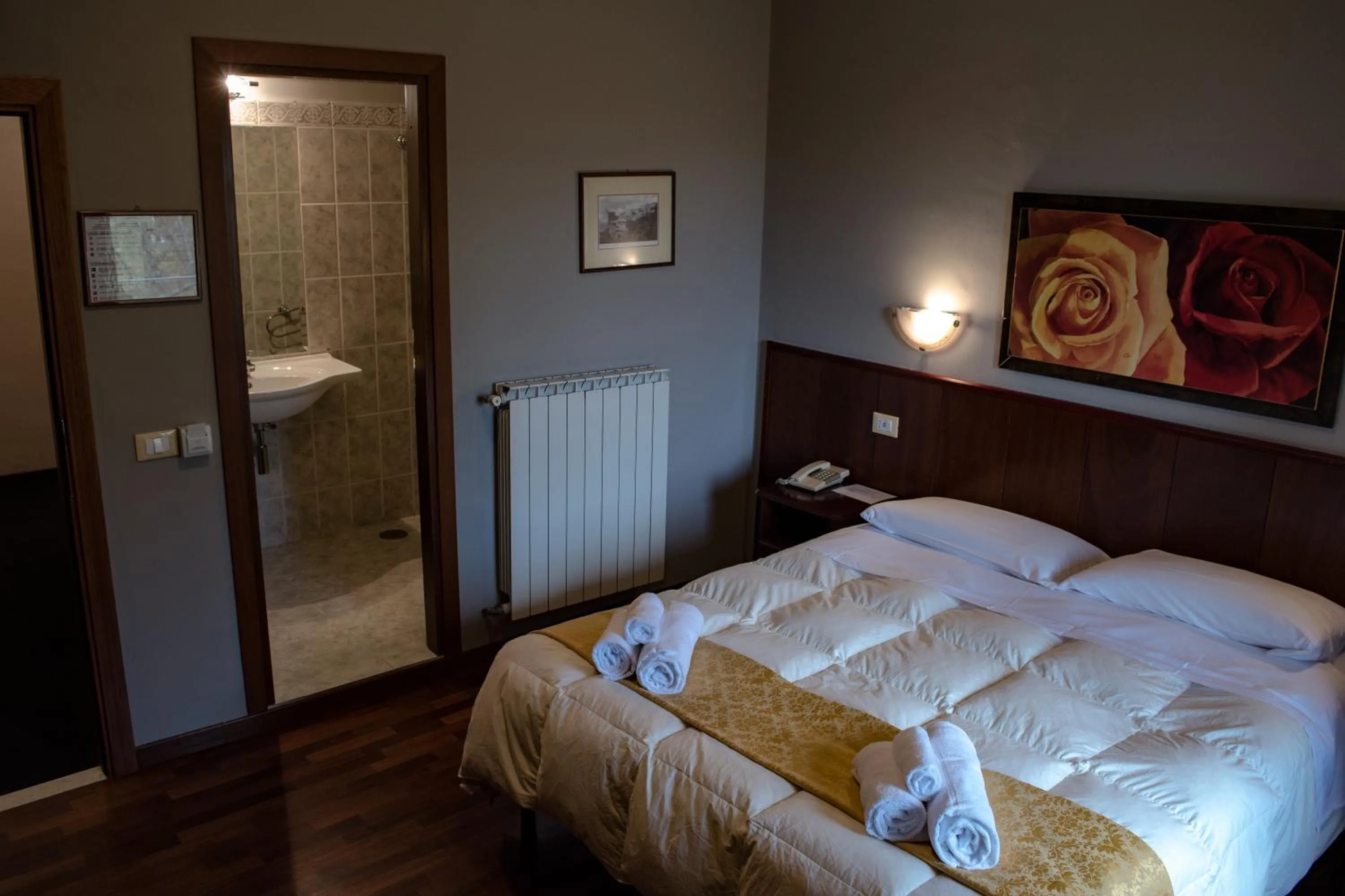 Bed in Antica Terrazza Frascati