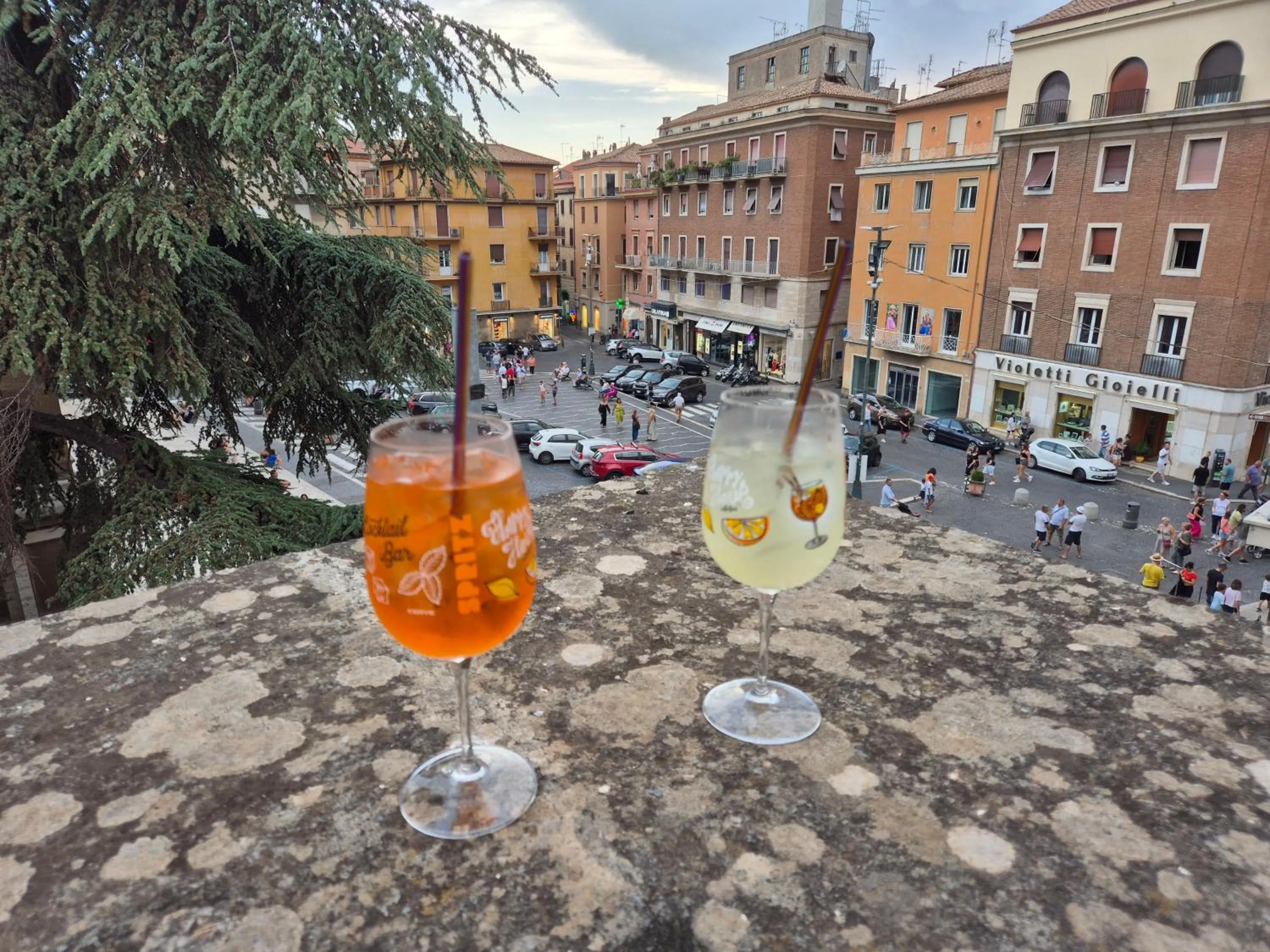 Balcony/Terrace in Antica Terrazza Frascati