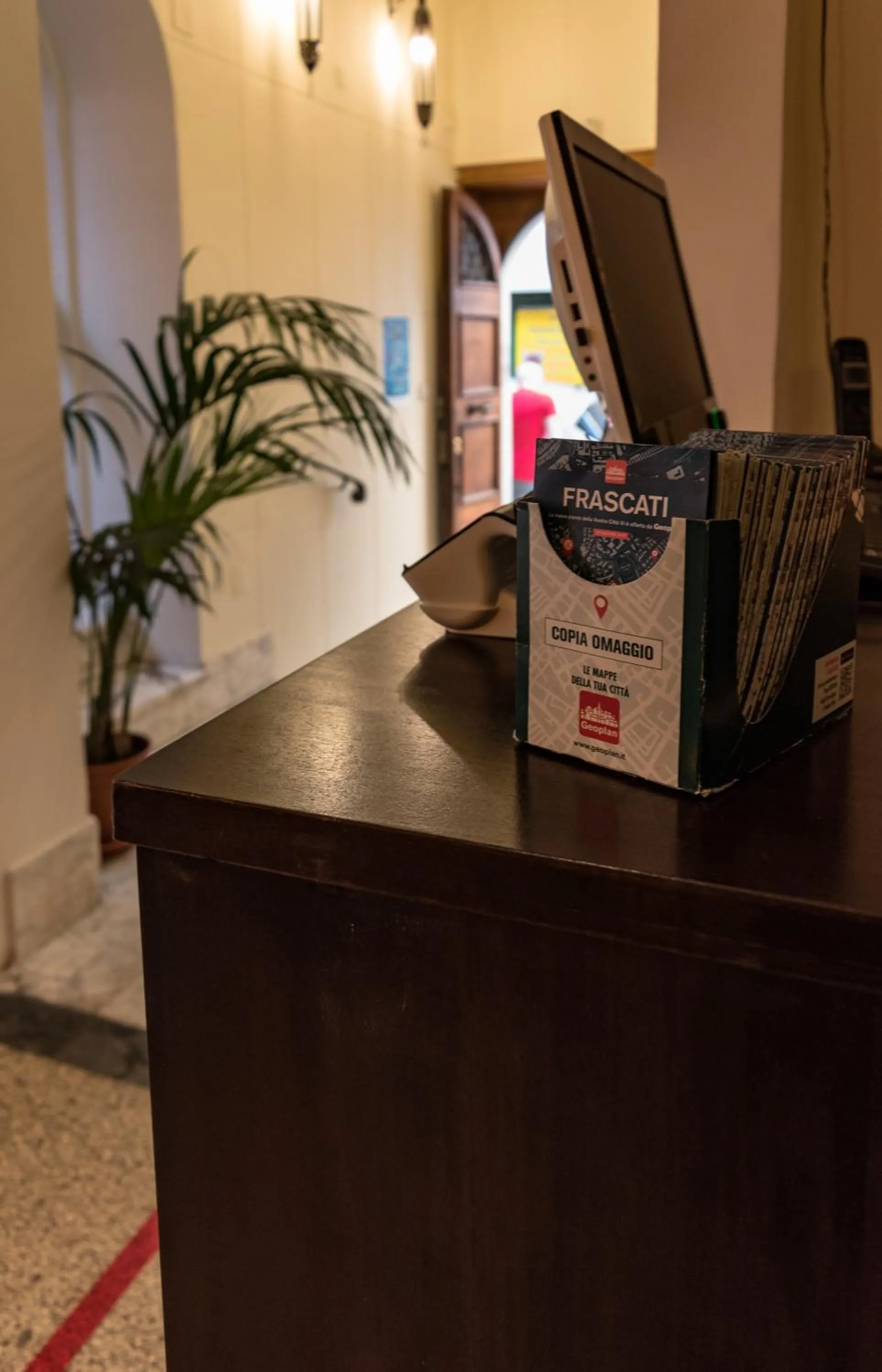 Lobby or reception in Antica Terrazza Frascati