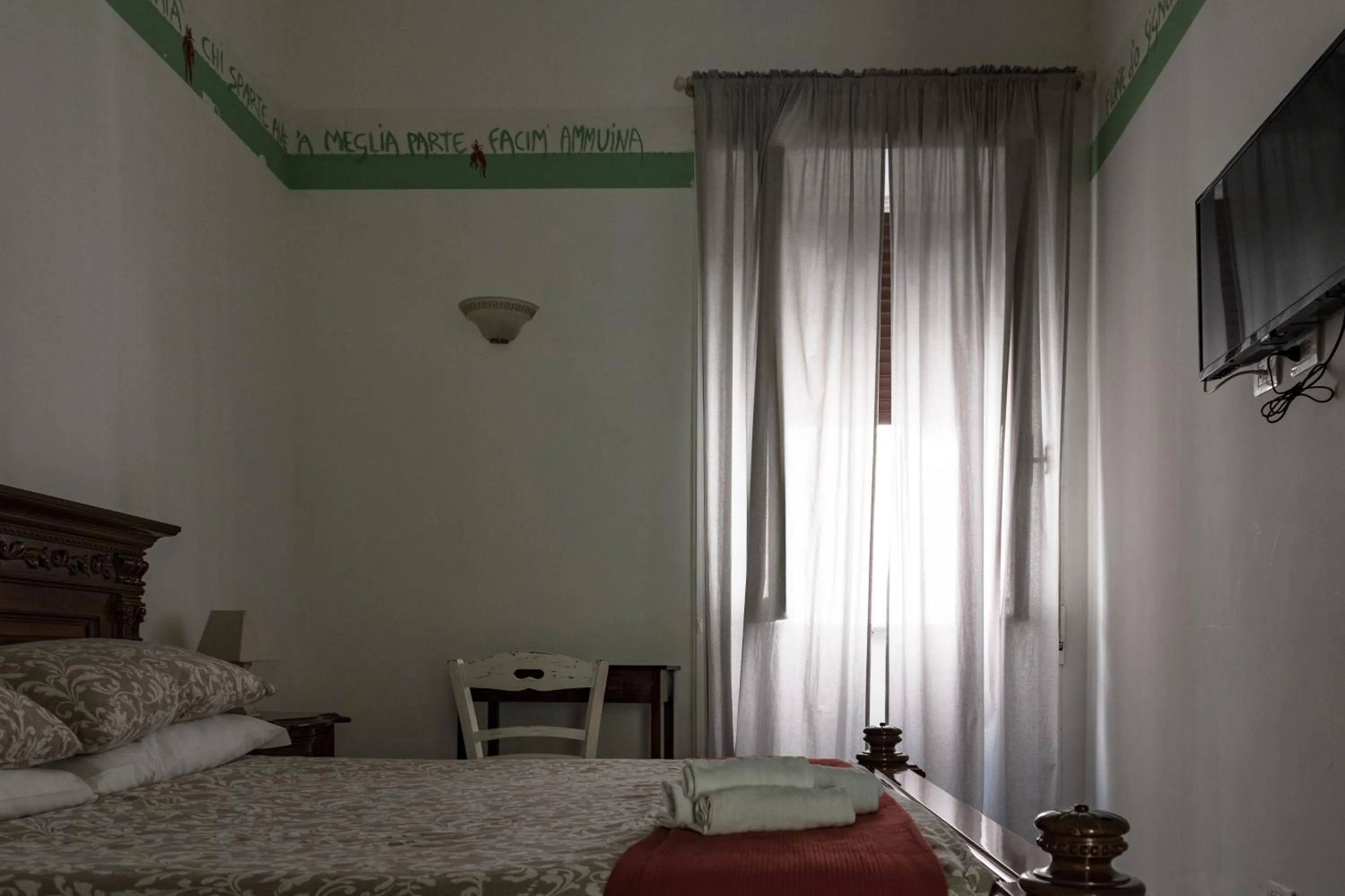 Bedroom, Bed in Antica Terrazza Frascati