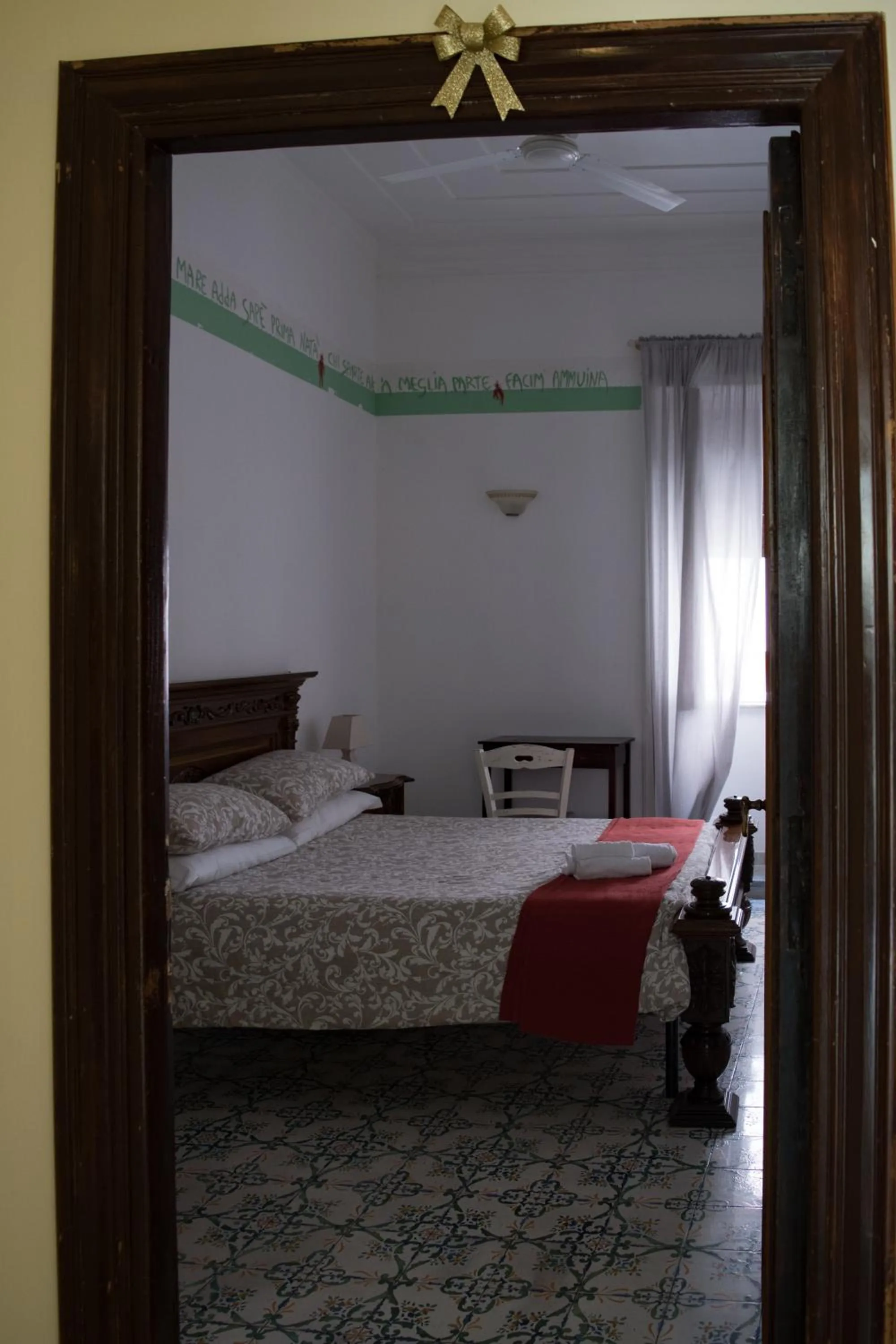 Bedroom, Bed in Antica Terrazza Frascati