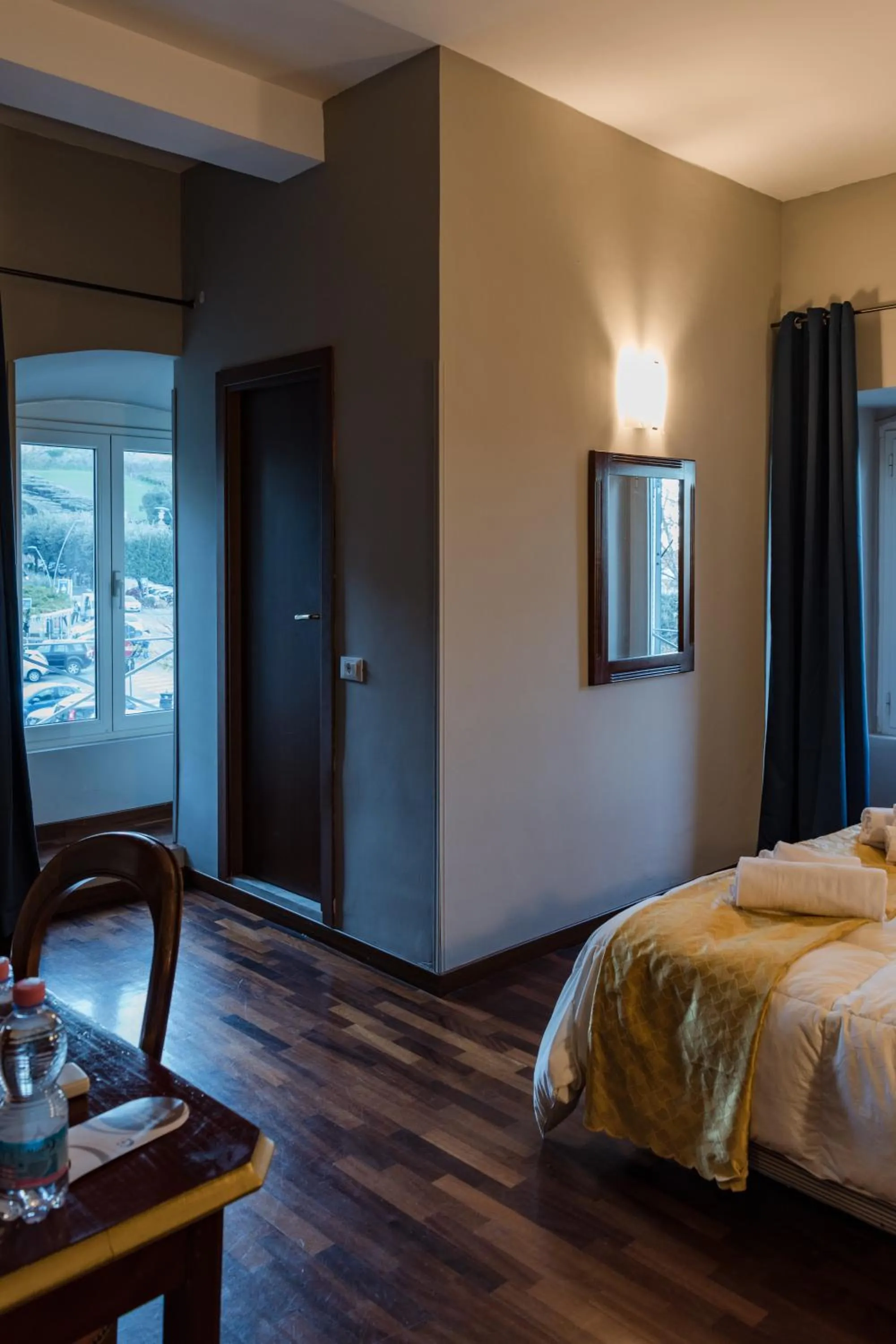 Bed in Antica Terrazza Frascati